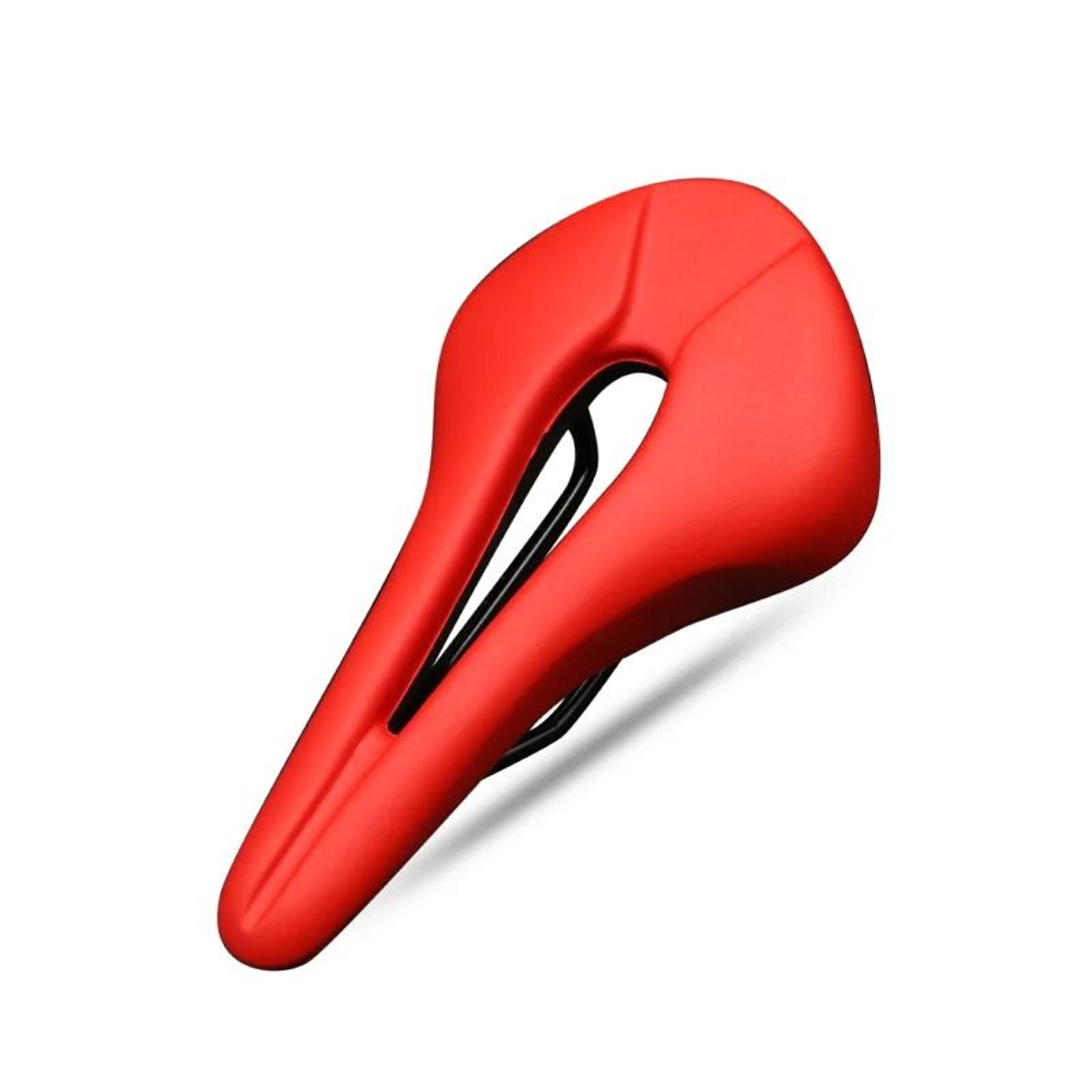 Breathable Hollow Bicycle Saddle PU Leather Soft Comfortable Cushion 10