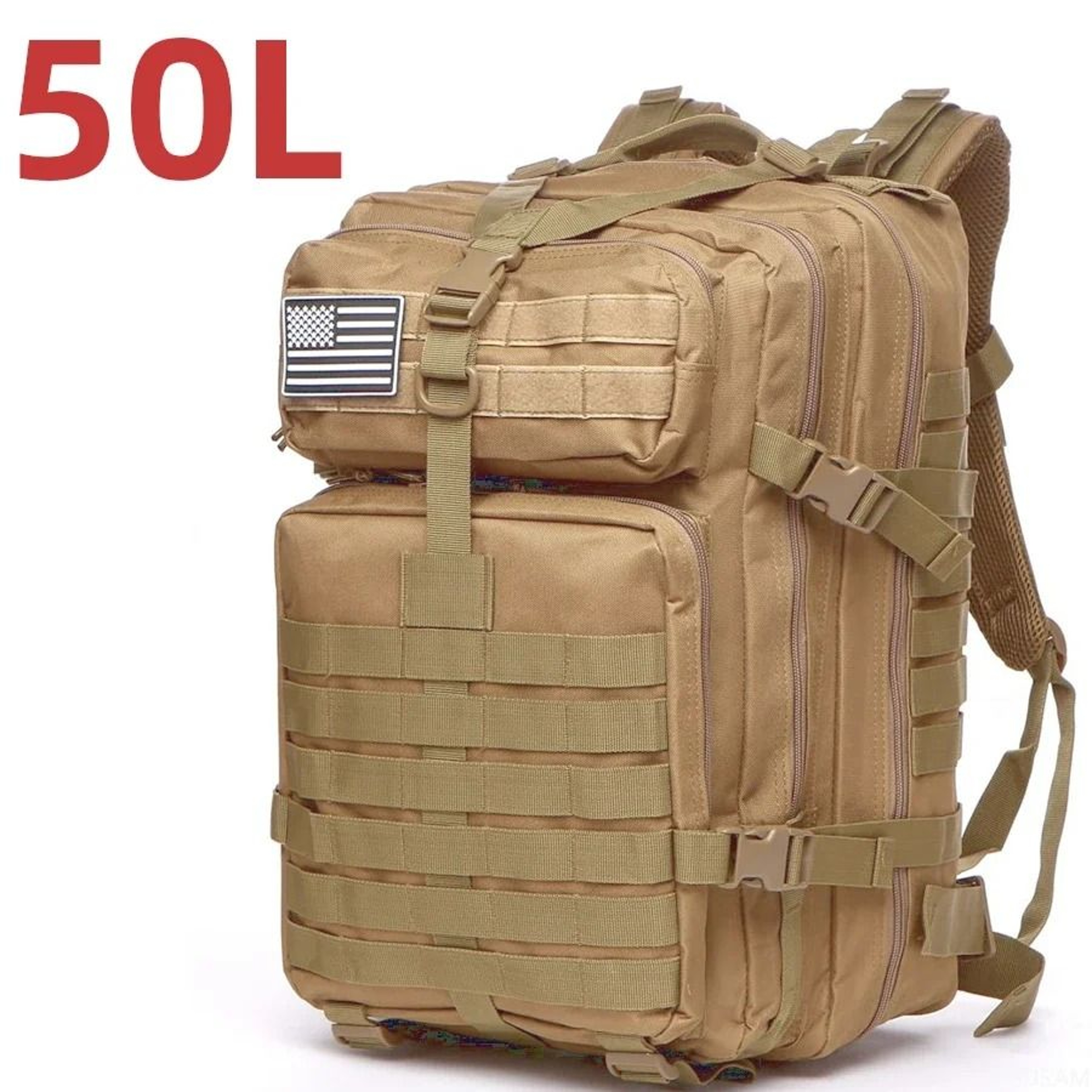 Waterproof Tactical Backpack 25L 50L Outdoor Hiking And Camping Bag 14