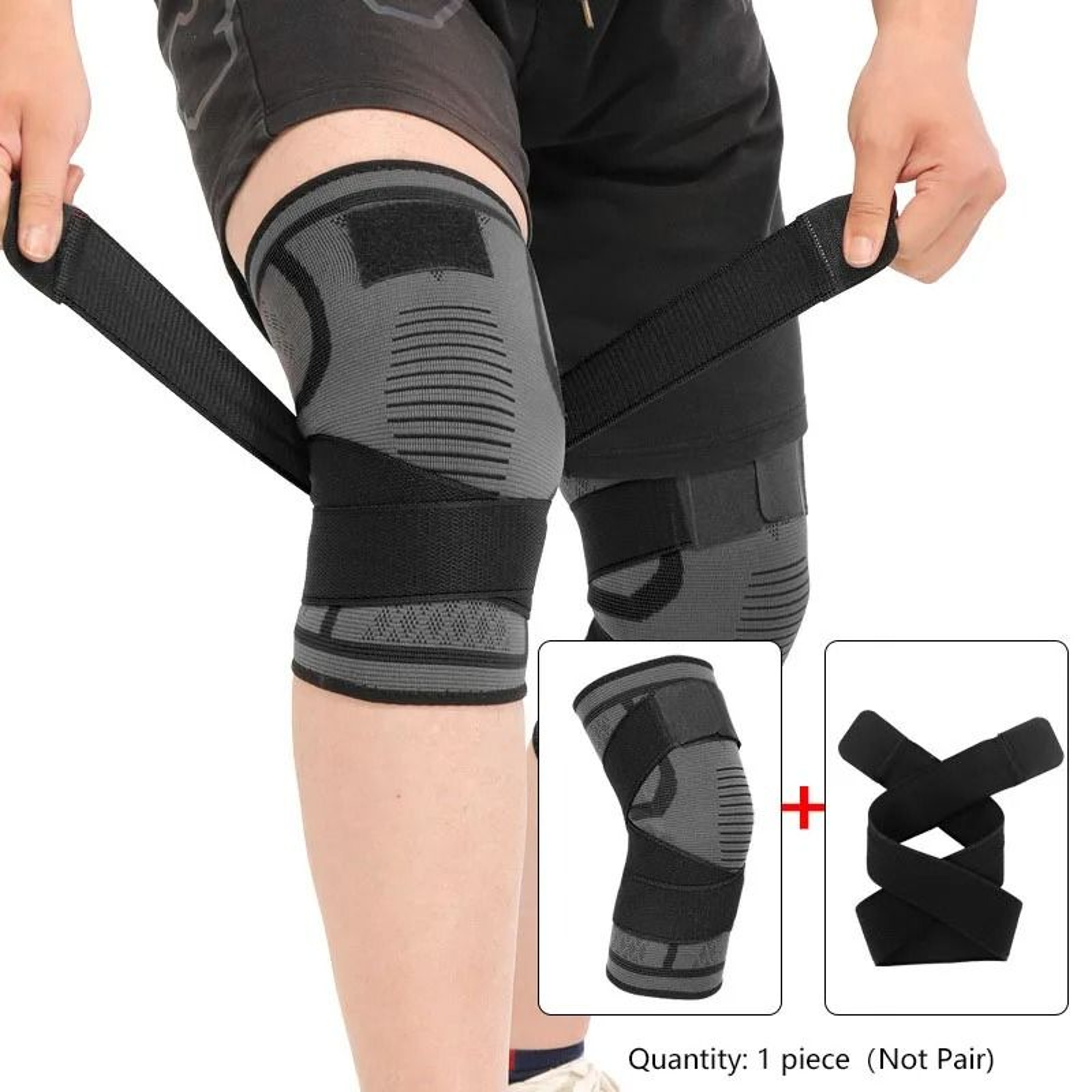 Knee Compression Brace For Sports Fitness Running Basketball Cycling And Weightlifting 0