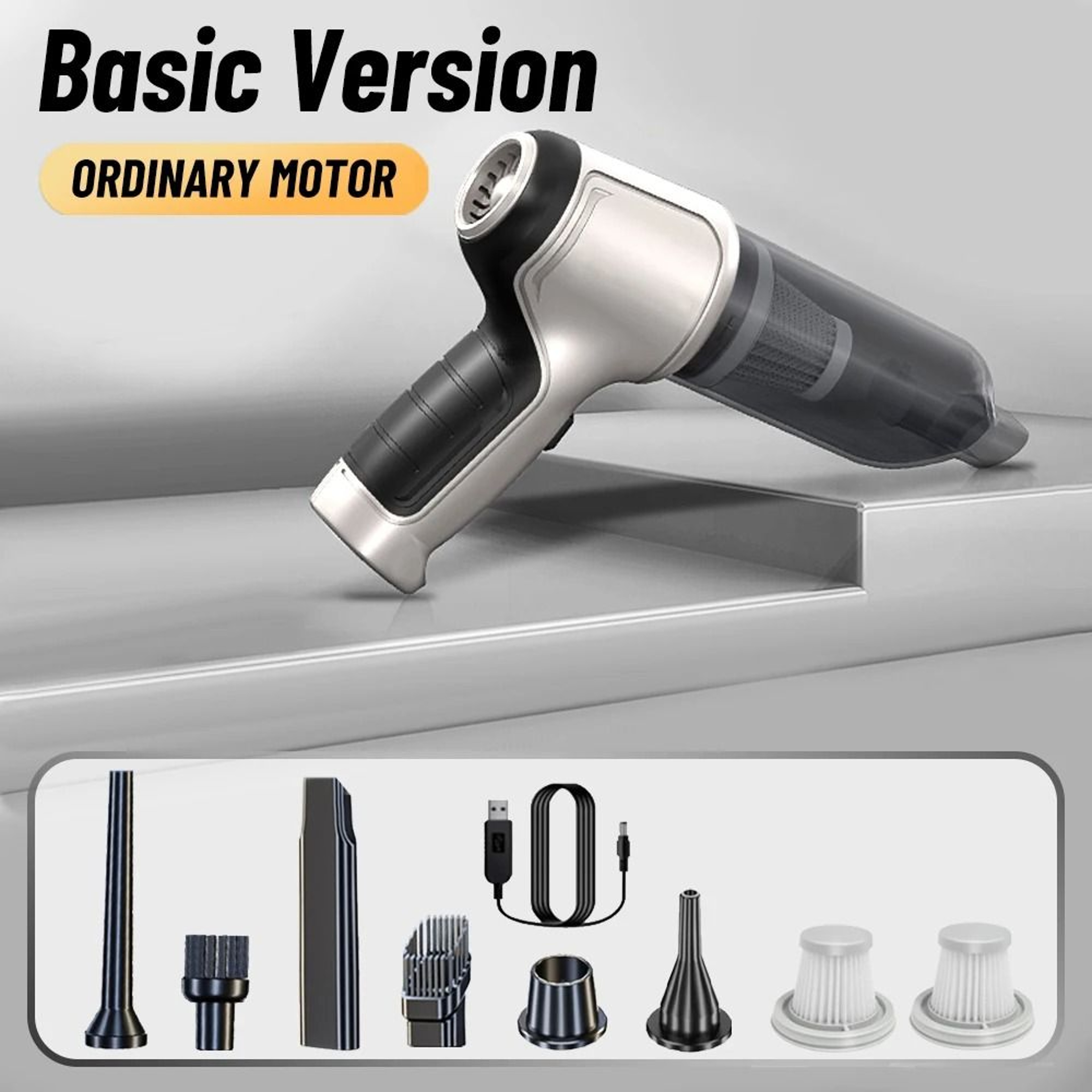 Car Vacuum Cleaner 95000PA Strong Suction Handheld Wireless 2 In 1 Vacuum And Blower For Car And Ho 12