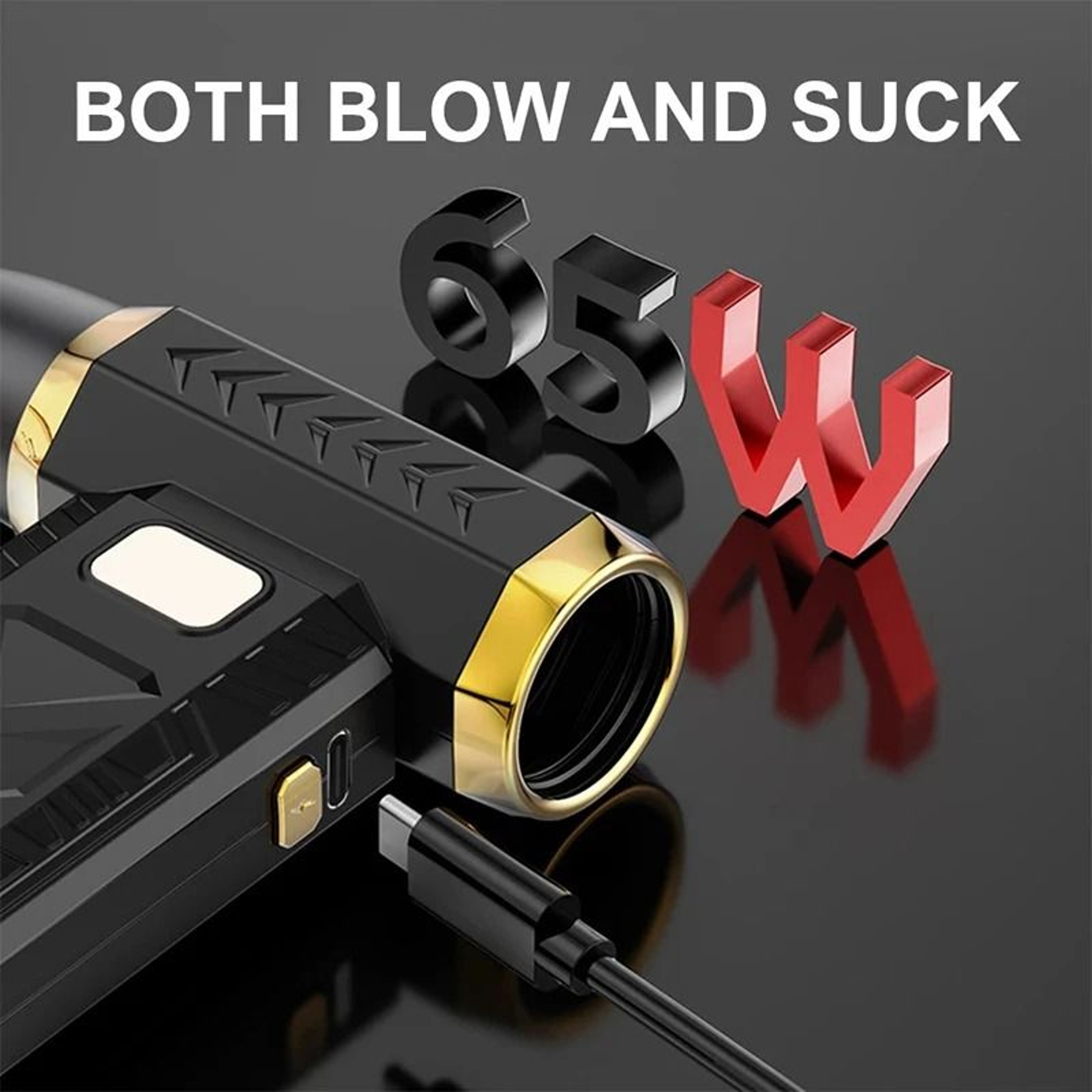 2 In 1 Turbo Air Blower And Vacuum Cleaner With Brushless Motor And LED Display 1