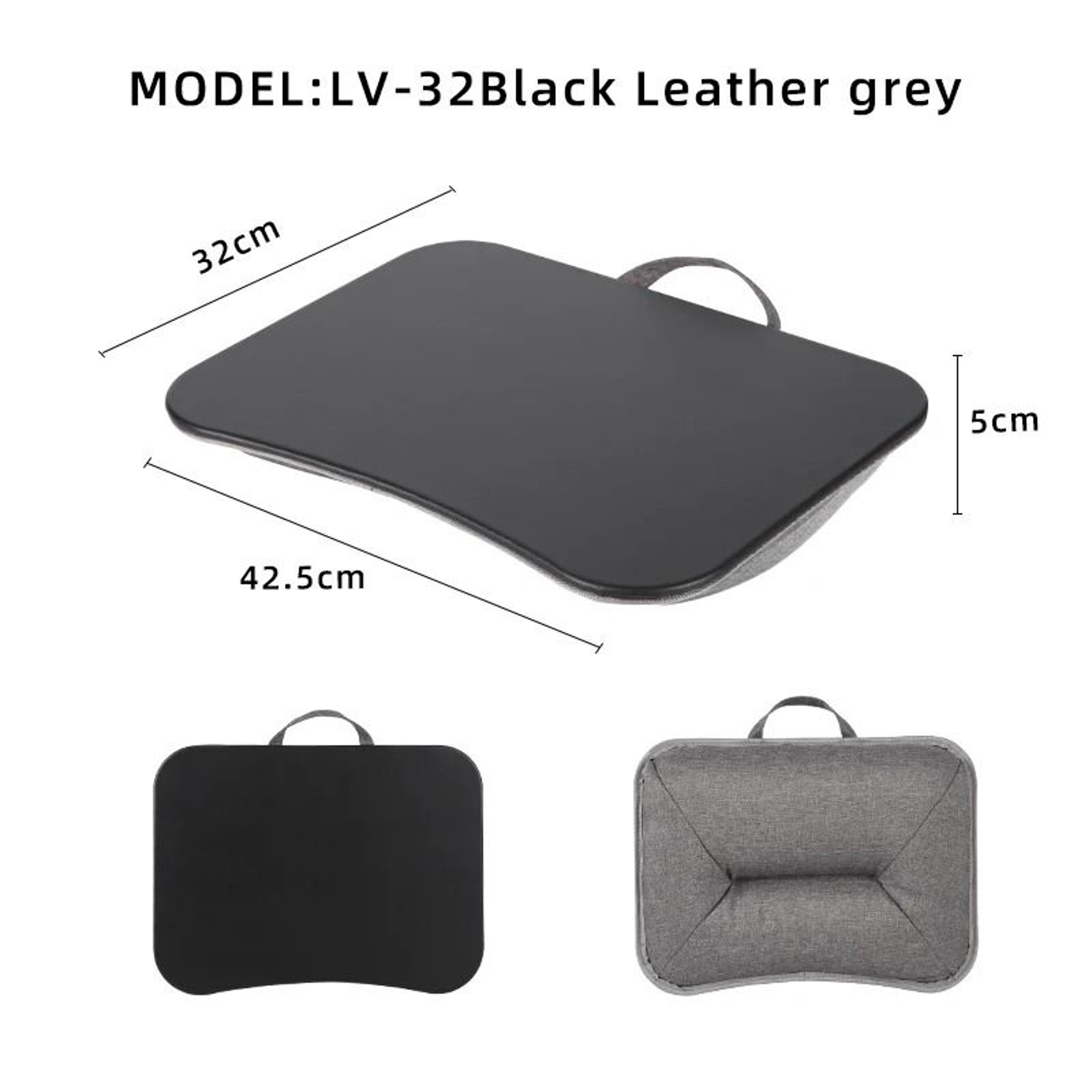 Multifunctional Laptop Desk With Cushion Foam Filled Pillow Table And Hard Mouse Pad 9