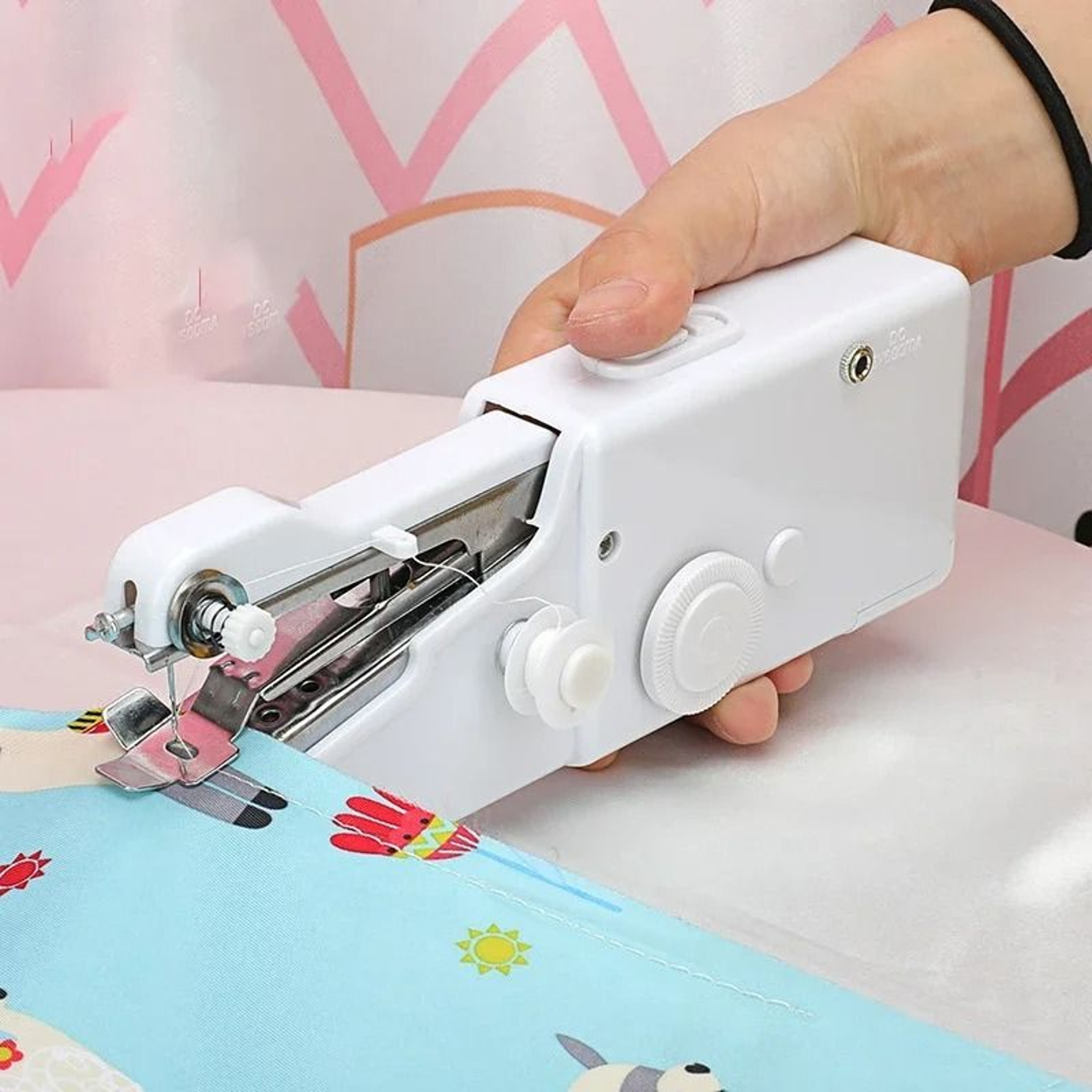 Portable Handheld Sewing Machine For Quick Repairs And DIY Crafts 1