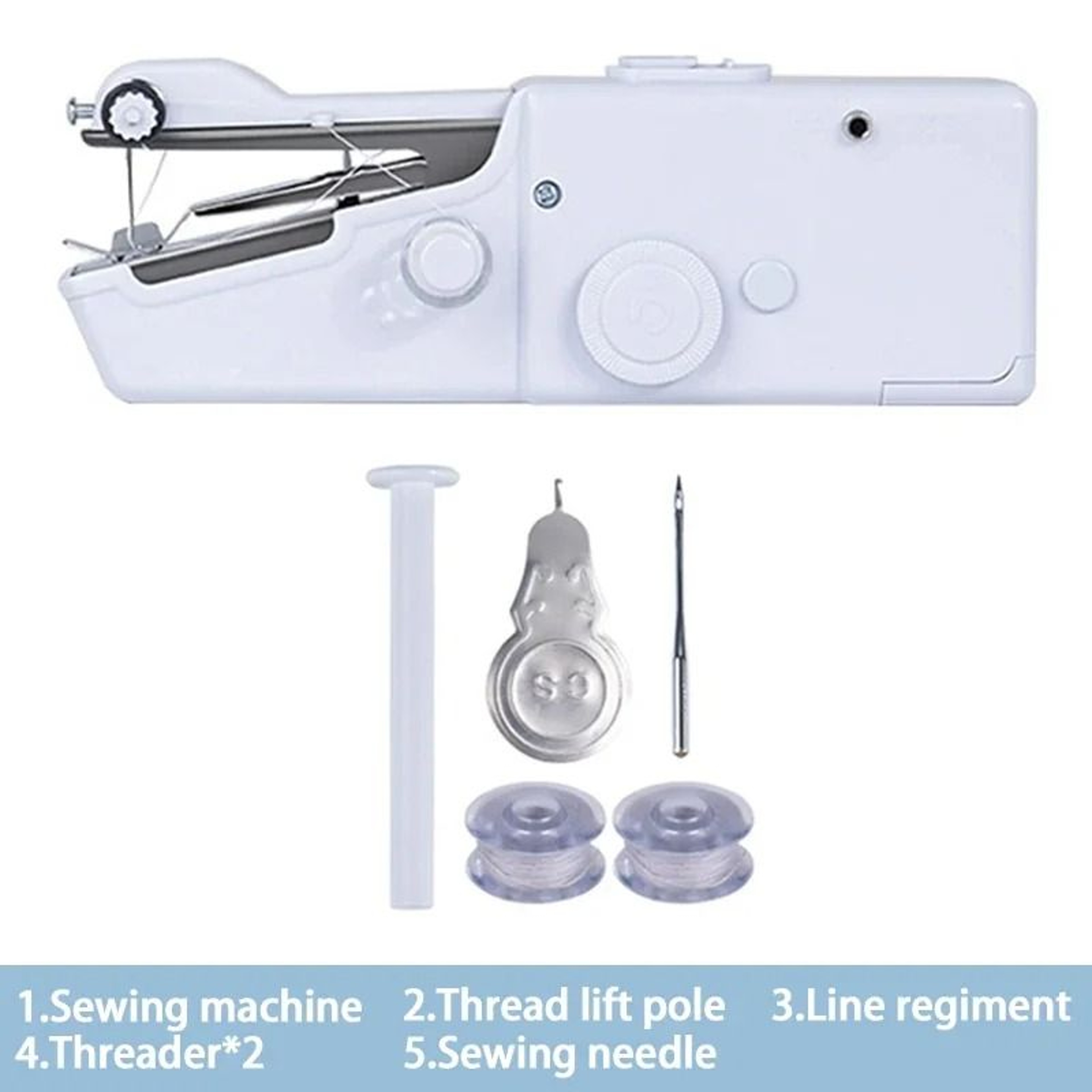 Portable Handheld Sewing Machine For Quick Repairs And DIY Crafts 6