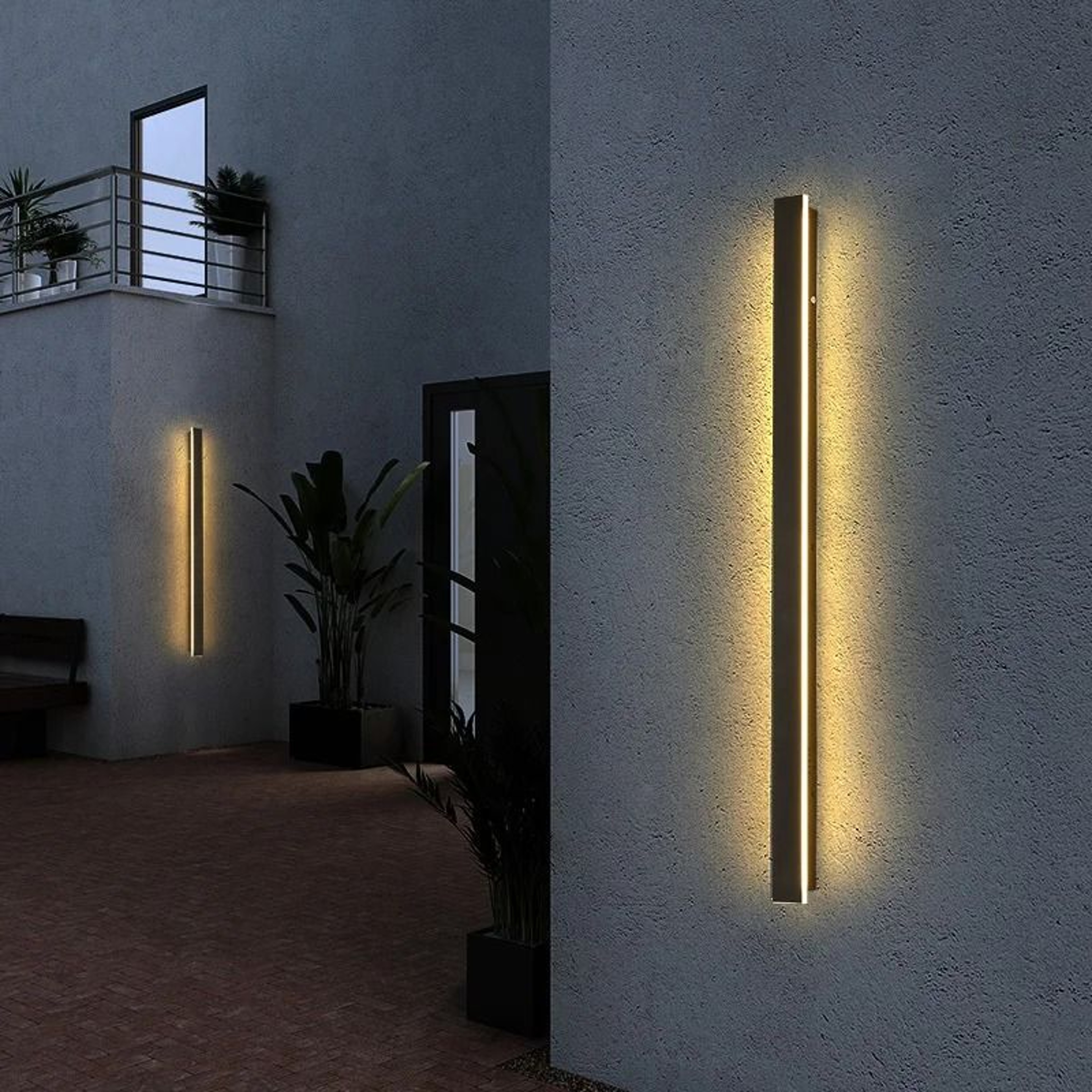 LED Outdoor Wall Light Waterproof Modern Porch Garden Patio Garage Lamp 5