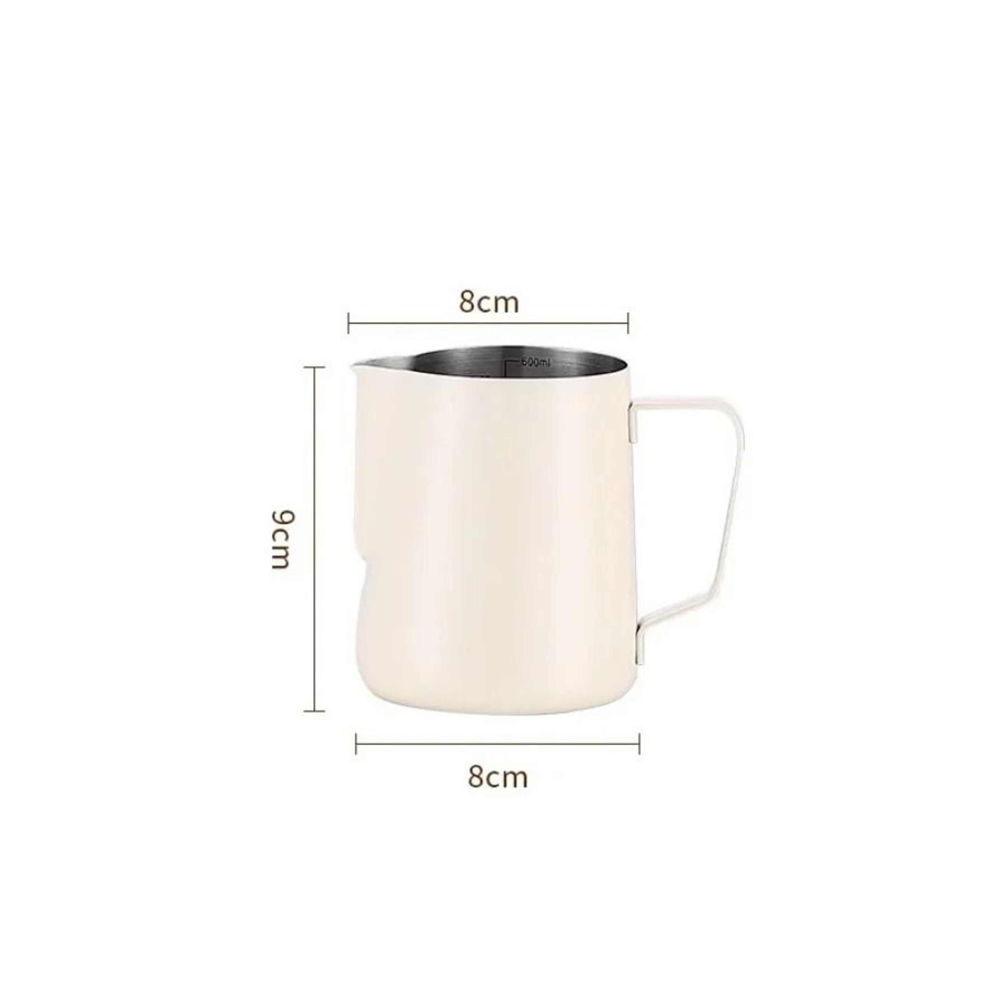 Stainless Steel Coffee Milk Frothing Pitcher 7