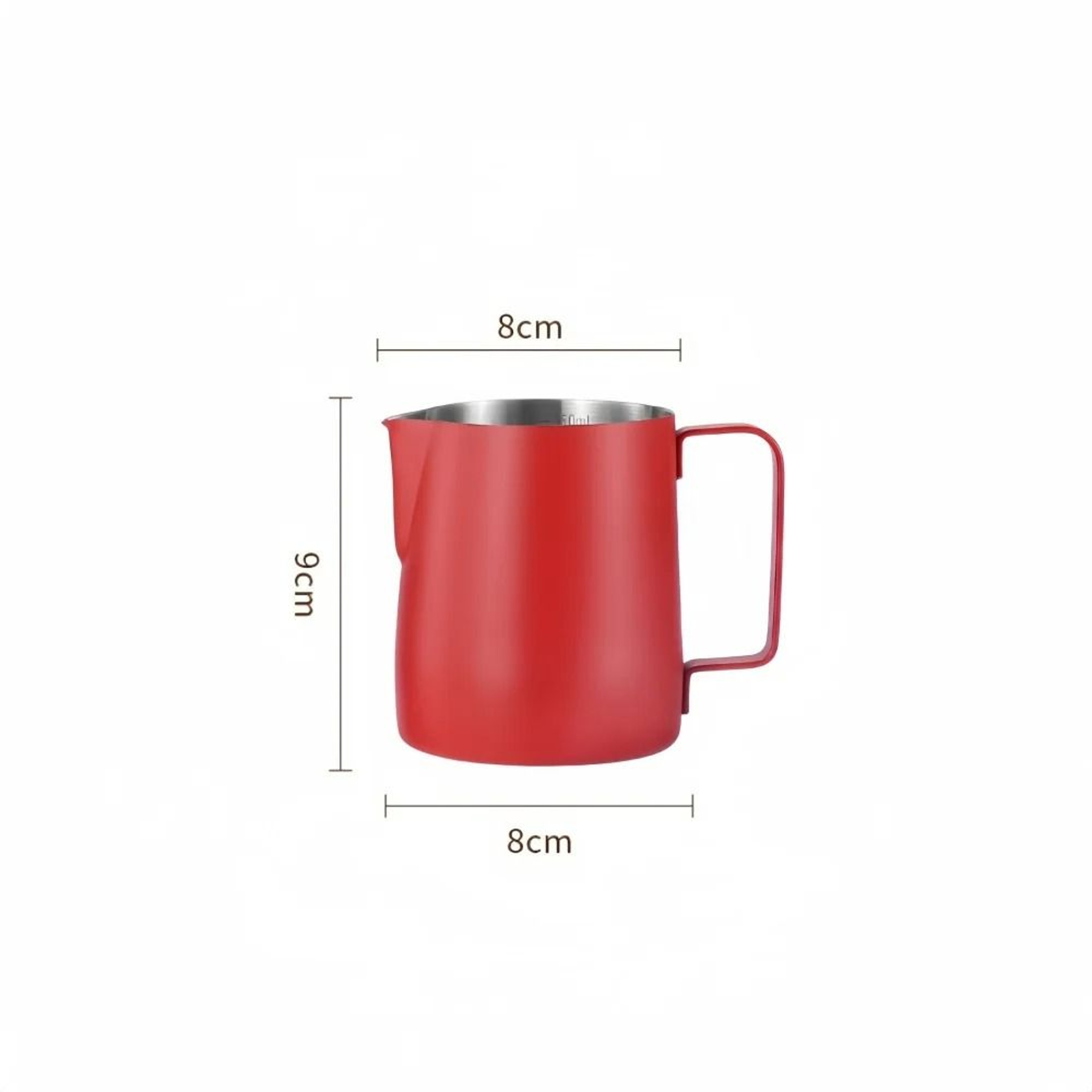 Stainless Steel Coffee Milk Frothing Pitcher 8