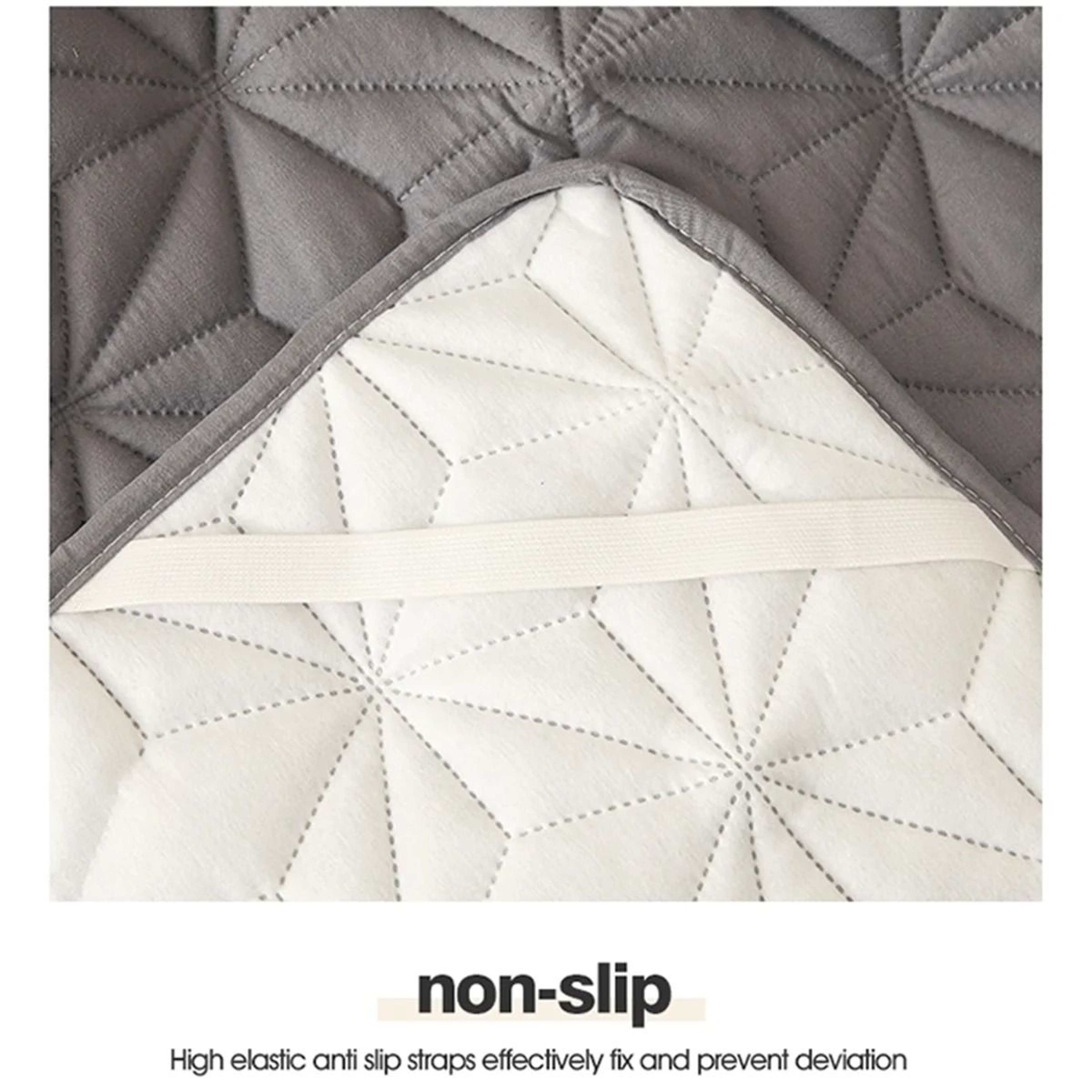 Waterproof Quilted Mattress Topper With Elastic Band Bed Protector Pad 6