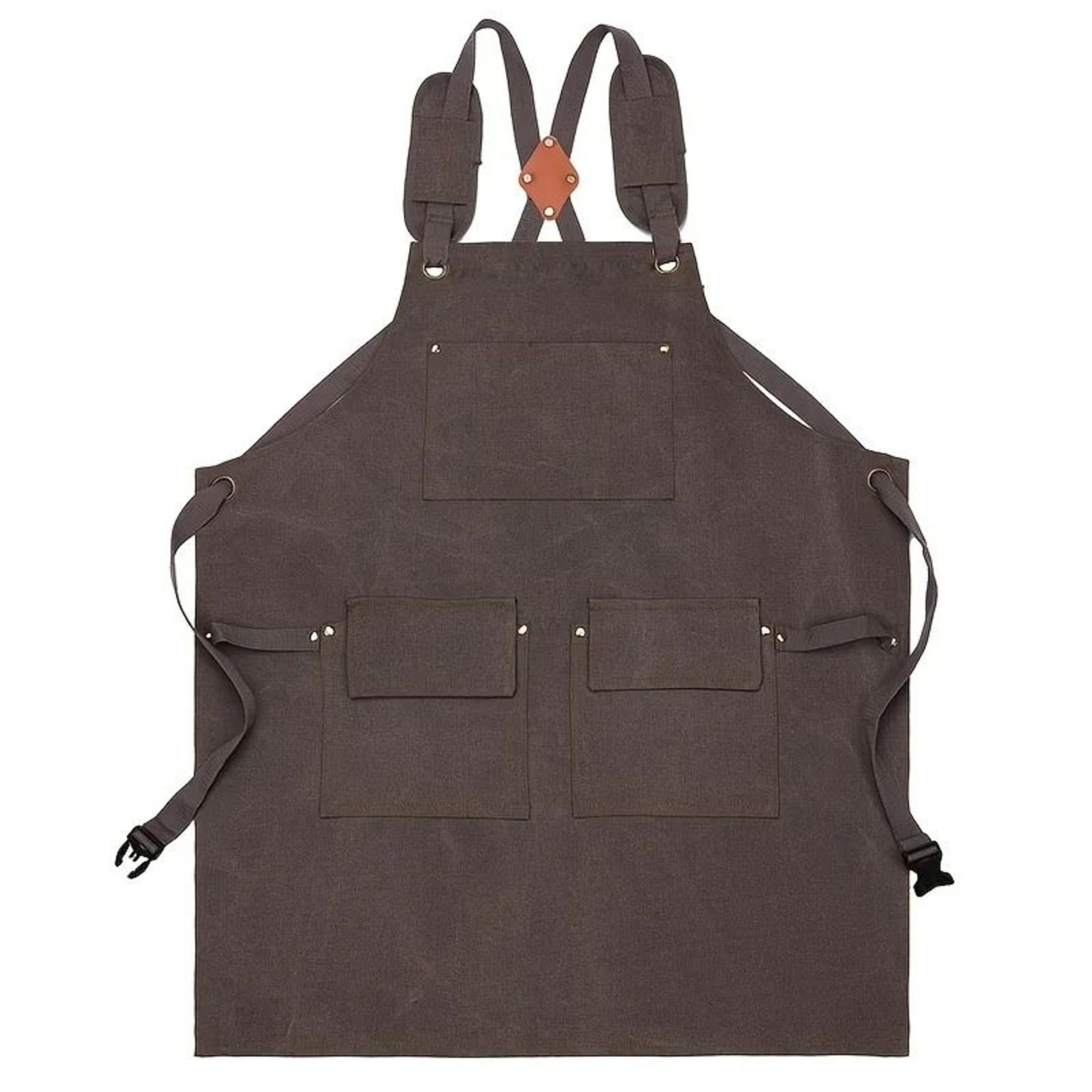 Cotton Canvas Waterproof Apron For Kitchen Cooking Gardening And Shop Use 10