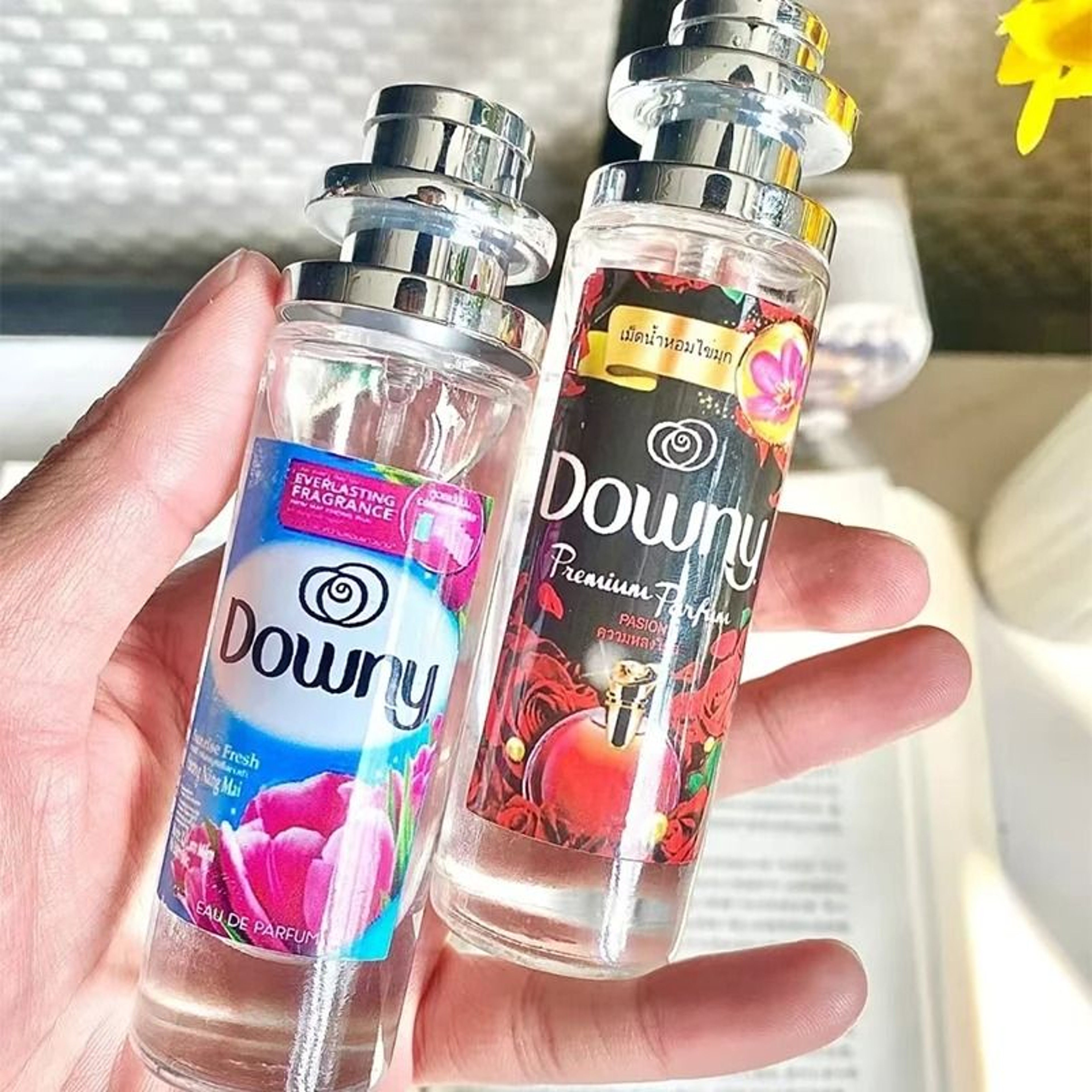 Luxury Laundry Perfume Spray 35ml  LongLasting Baby Soft Tulip Rose And Secret Fragrance 0