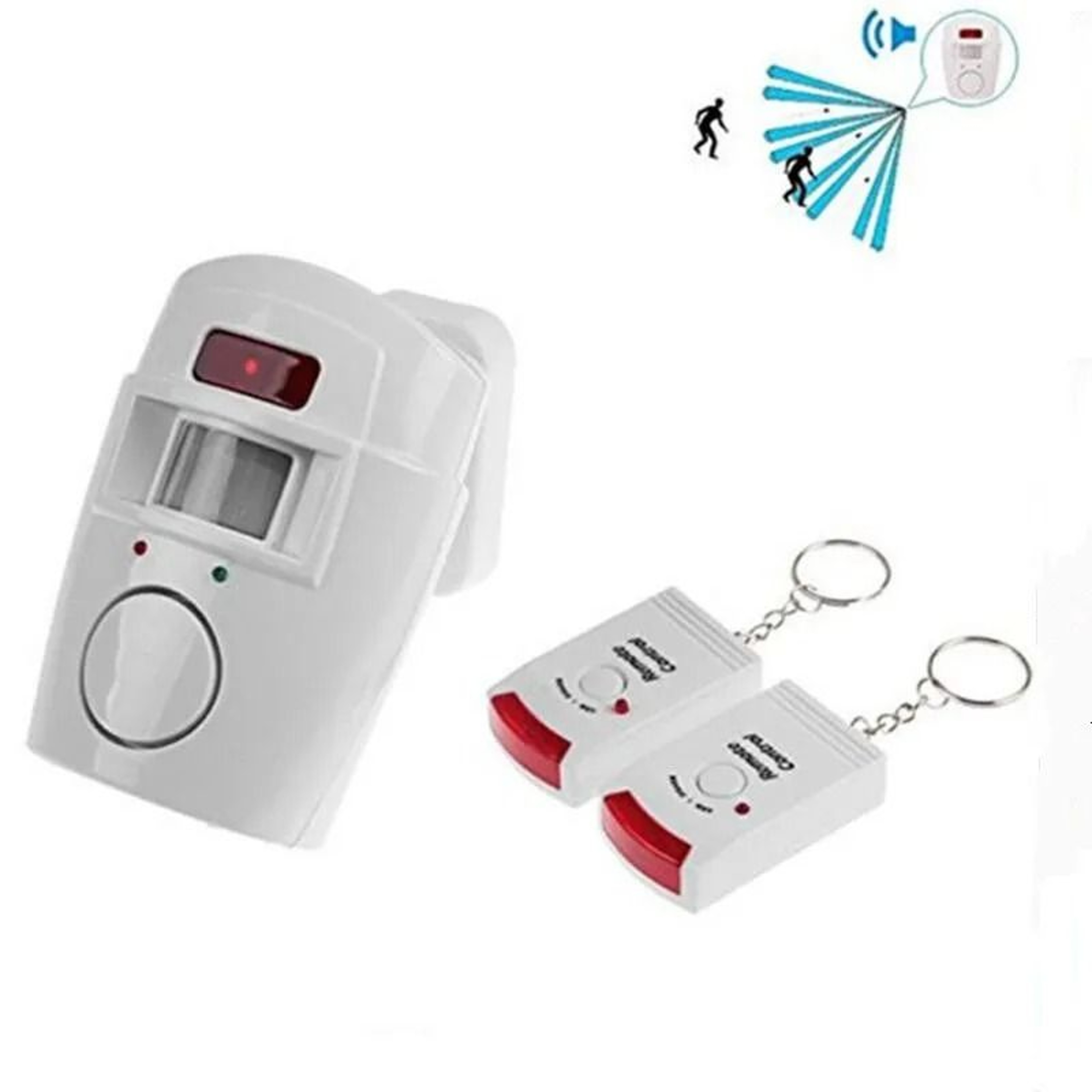 Wireless Motion Sensor Alarm With Remote Control For Home And Garage Security 2