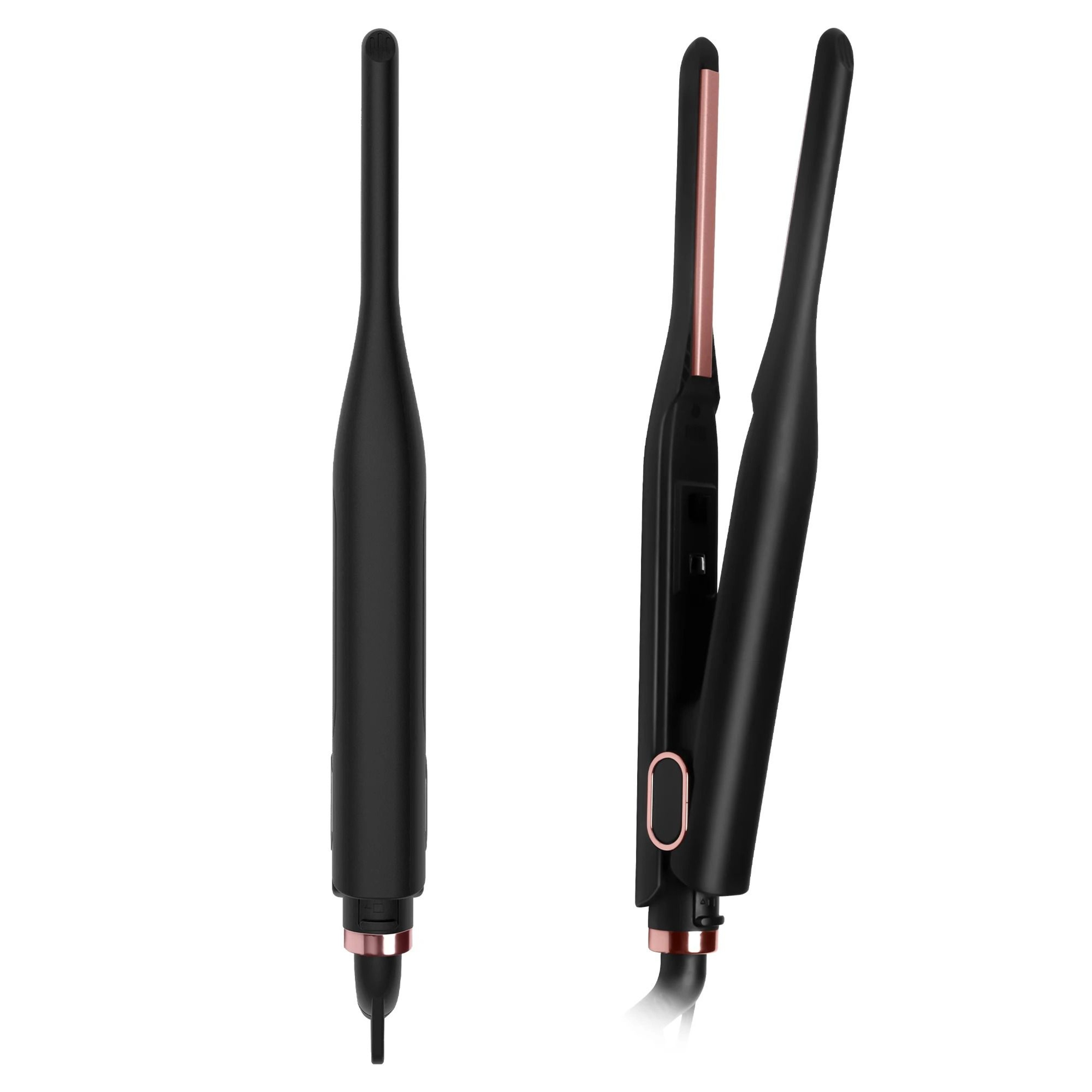Mini Flat Iron For Short Hair And Beard With Adjustable Temperature 7