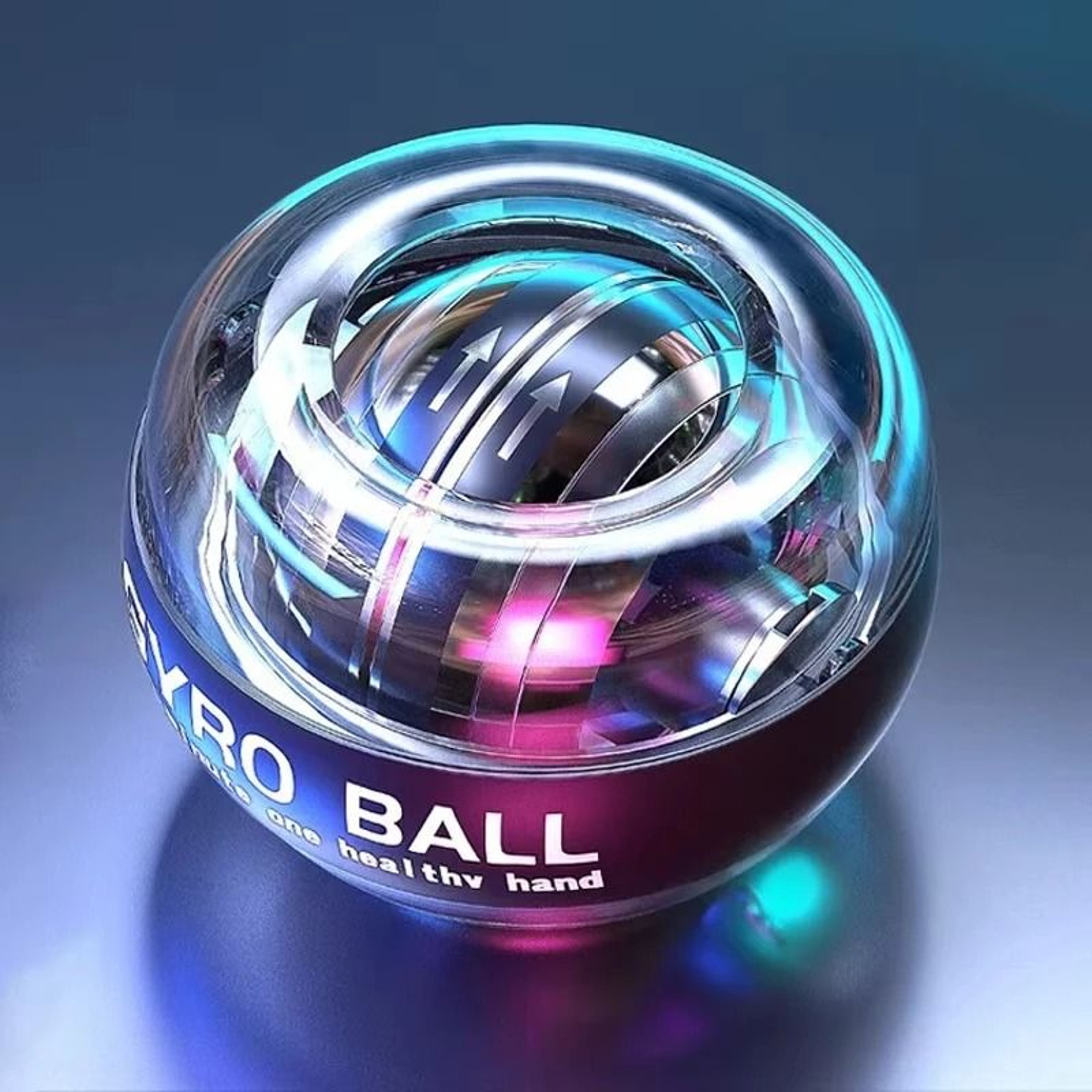 LED Powerball Wrist Trainer Gyro SelfStarting Strengthener For Forearm And Muscle Training 0