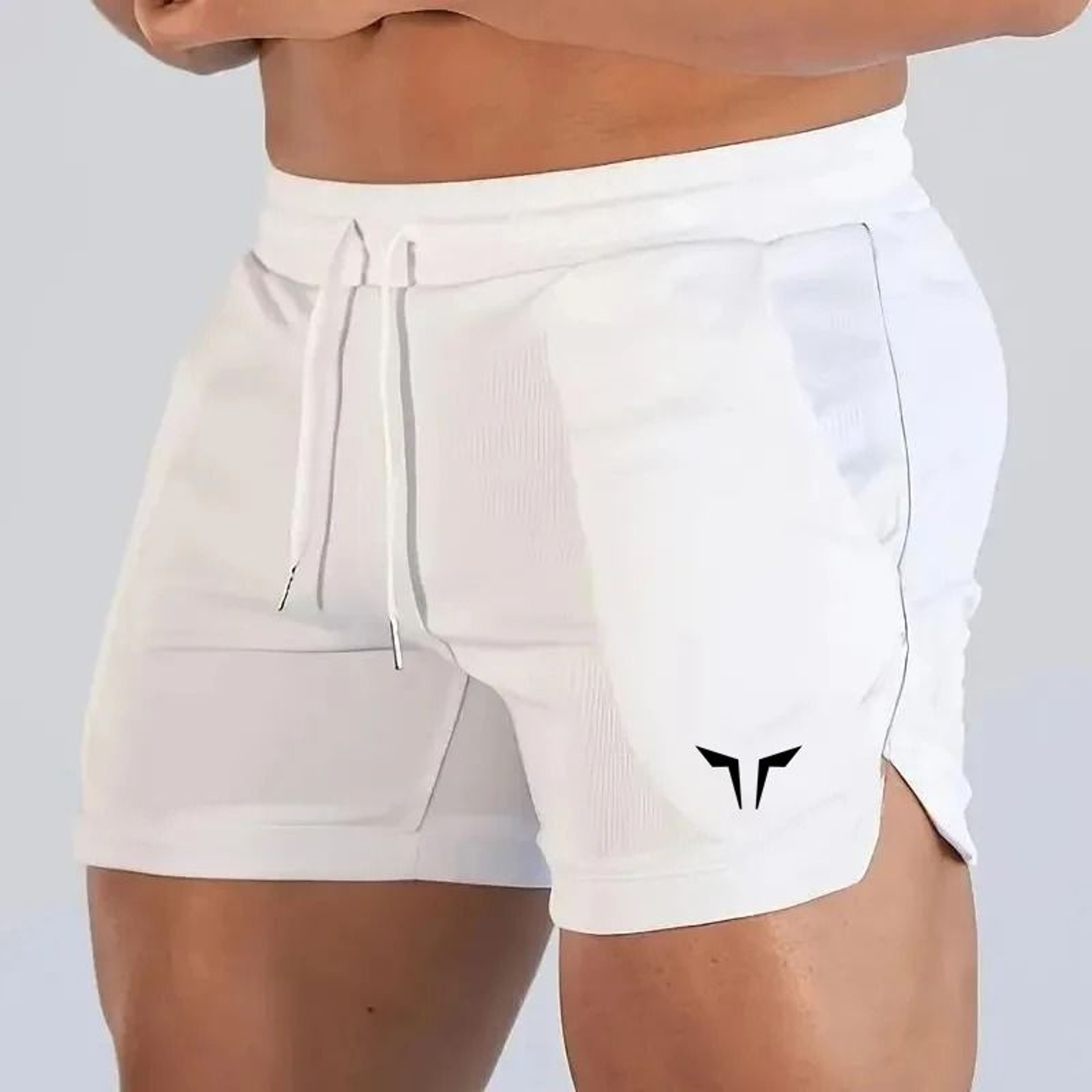Mens Summer Fitness Shorts Lightweight Gym Jogging Shorts 7