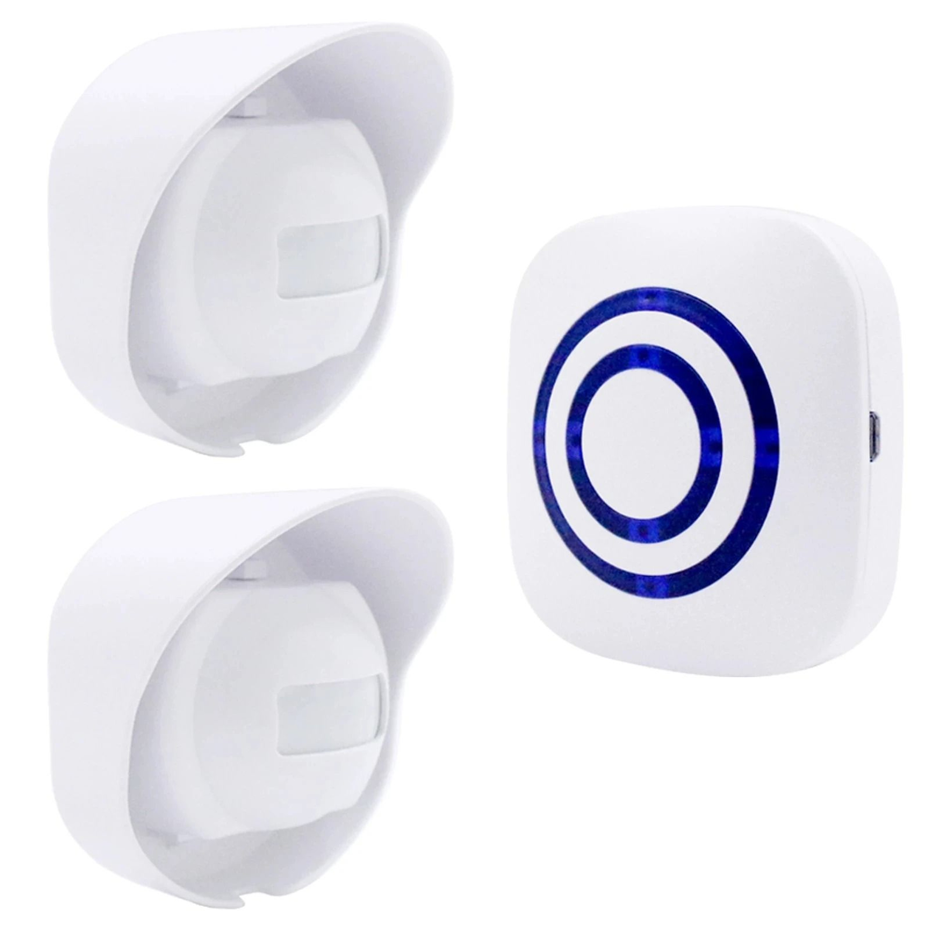 Wireless Doorbell Motion Sensor Alarm Waterproof Infrared Welcome Chime For Home And Shop 0