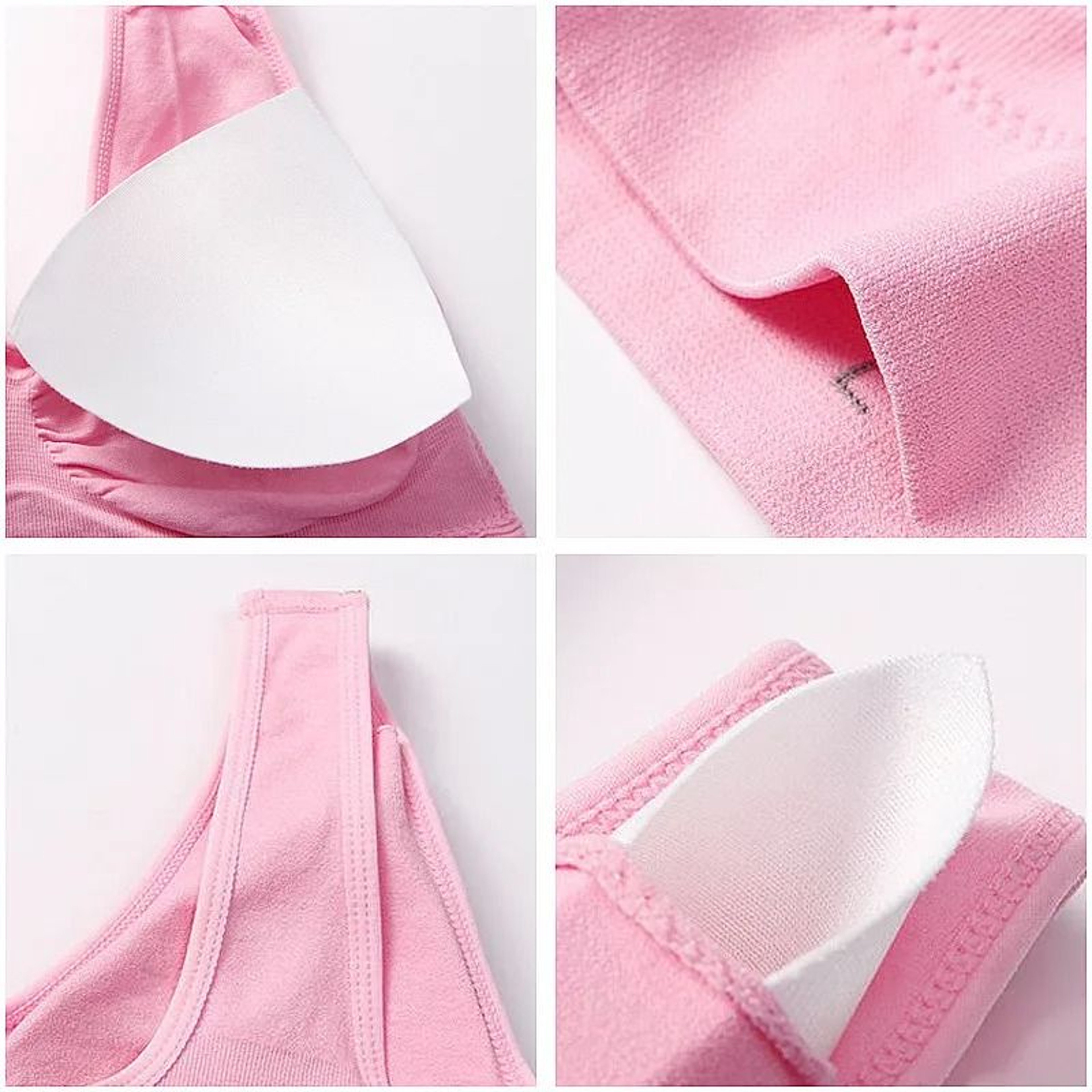 Seamless Padded Sports Bra For Women Running Yoga Workout Gym Fitness Top 1