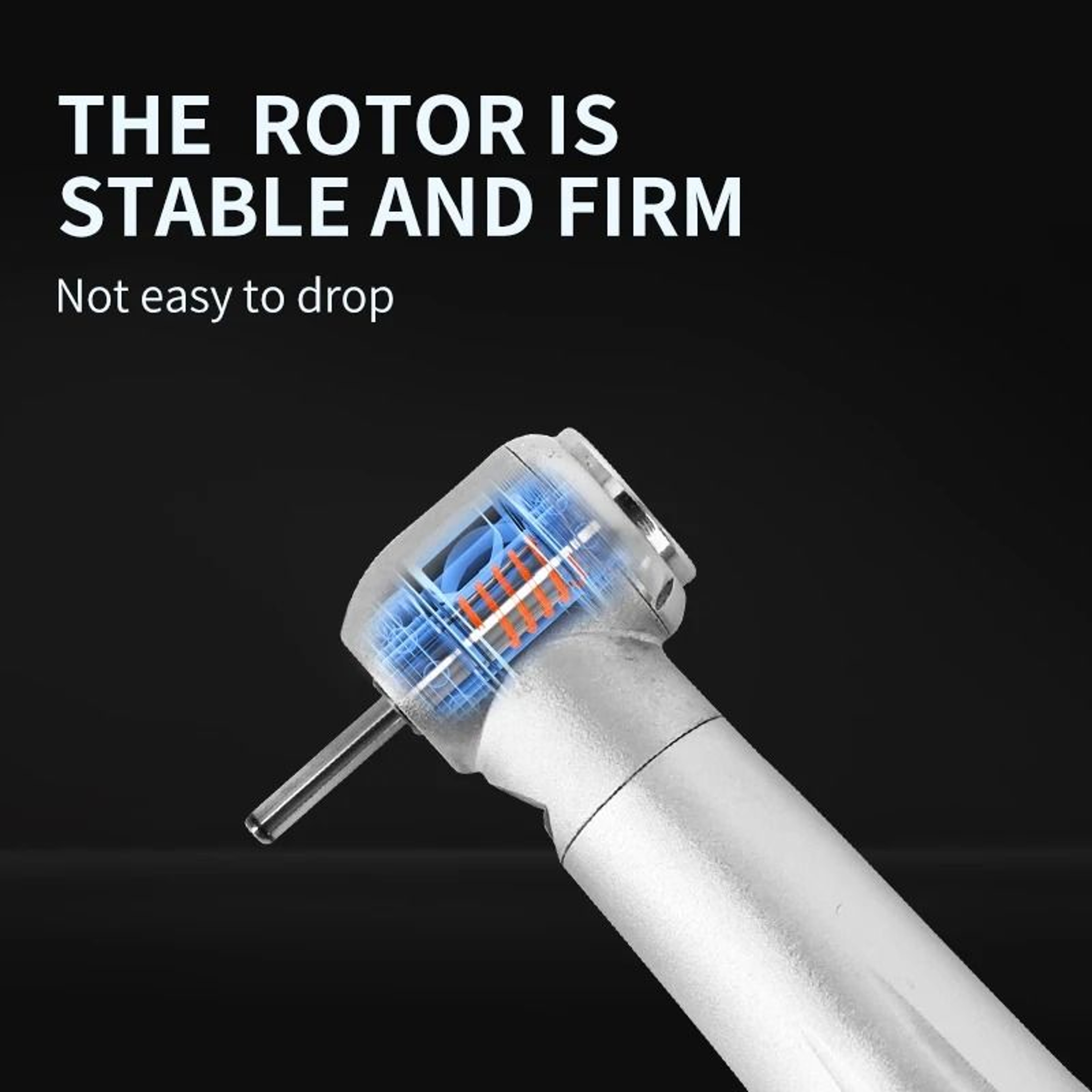 LED Dental High Speed Handpiece With Ceramic Bearing And Air Turbine Design 3