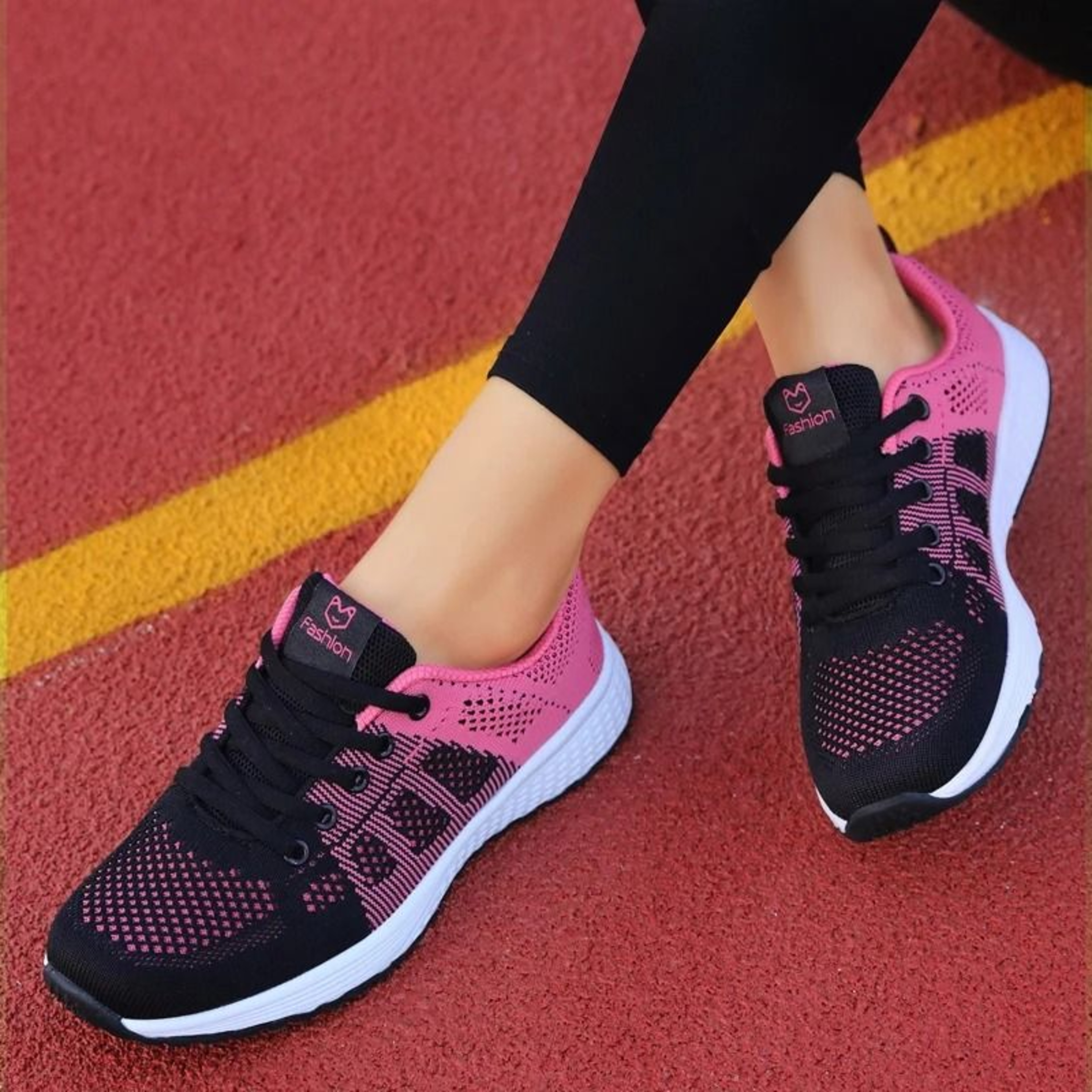 Women Platform Sneakers With Breathable Design For Running And Daily Wear 2