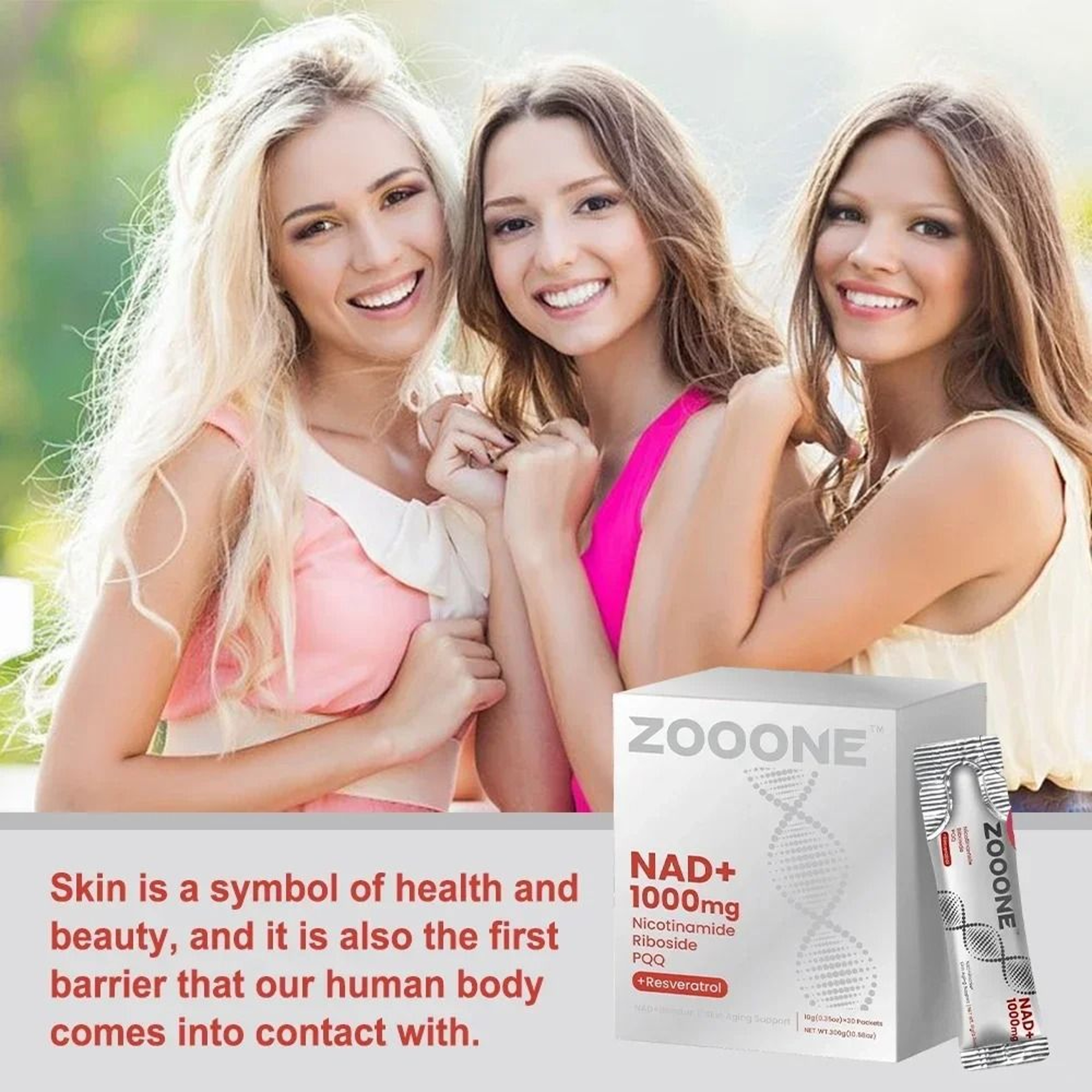 NAD Plus Berry Flavored Drink Mix For Energy Focus And Anti Aging Support 3