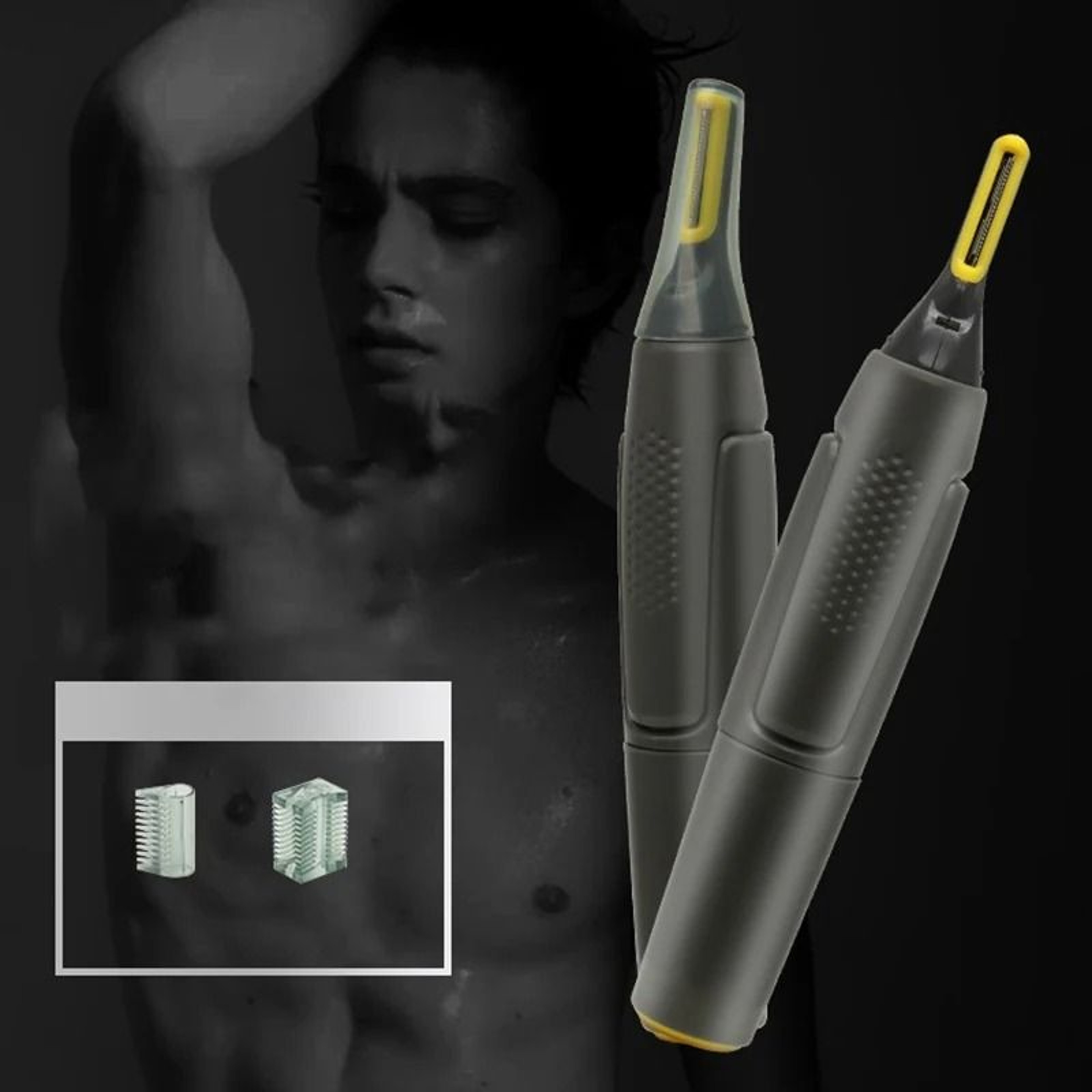 Portable Electric Shaver And Trimmer For Men Nose Ear Beard And Eyebrow Grooming Tool 4