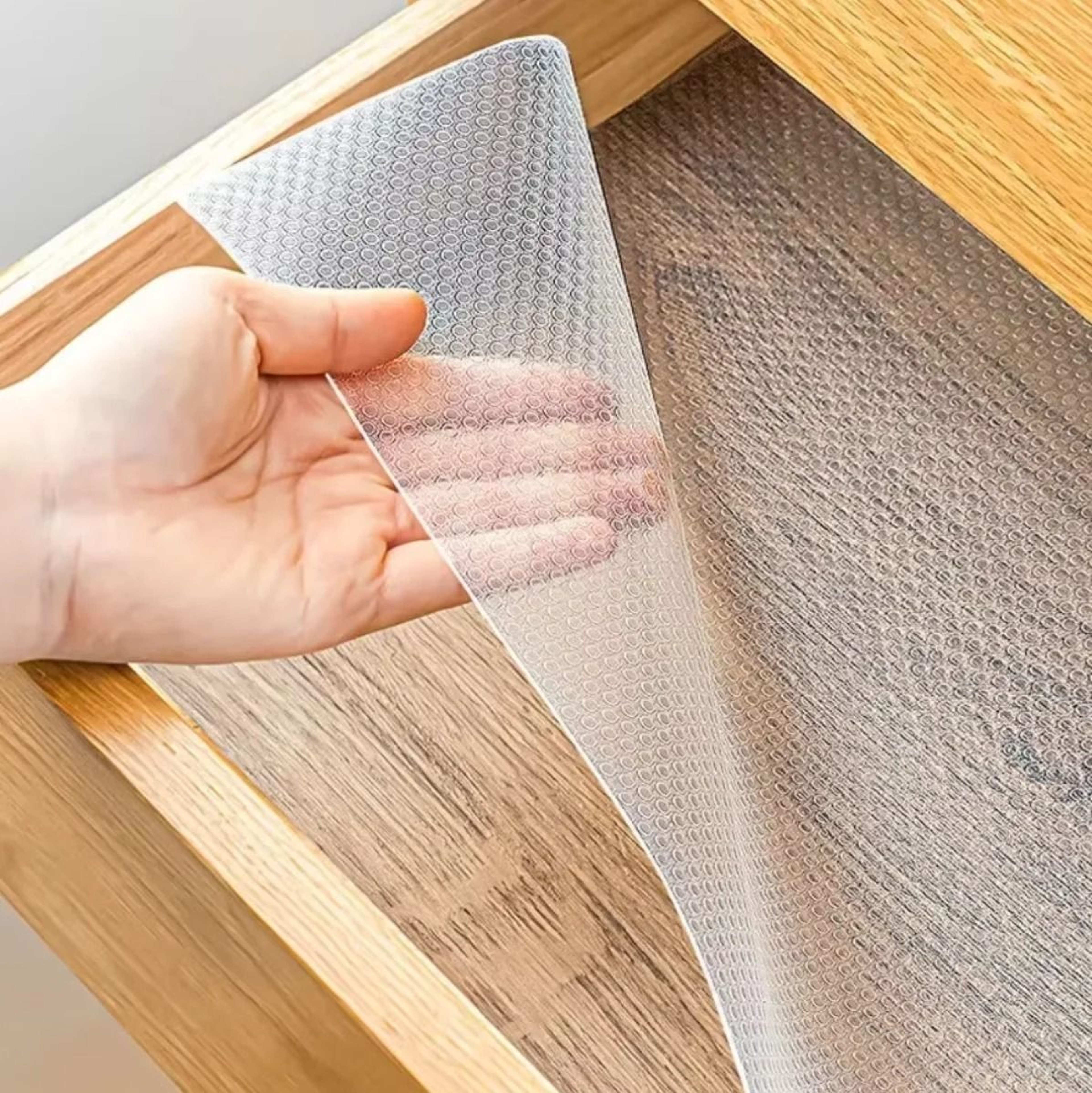 Non Slip Waterproof Drawer Mat Shelf Liner For Closets Cabinets And Tables 2
