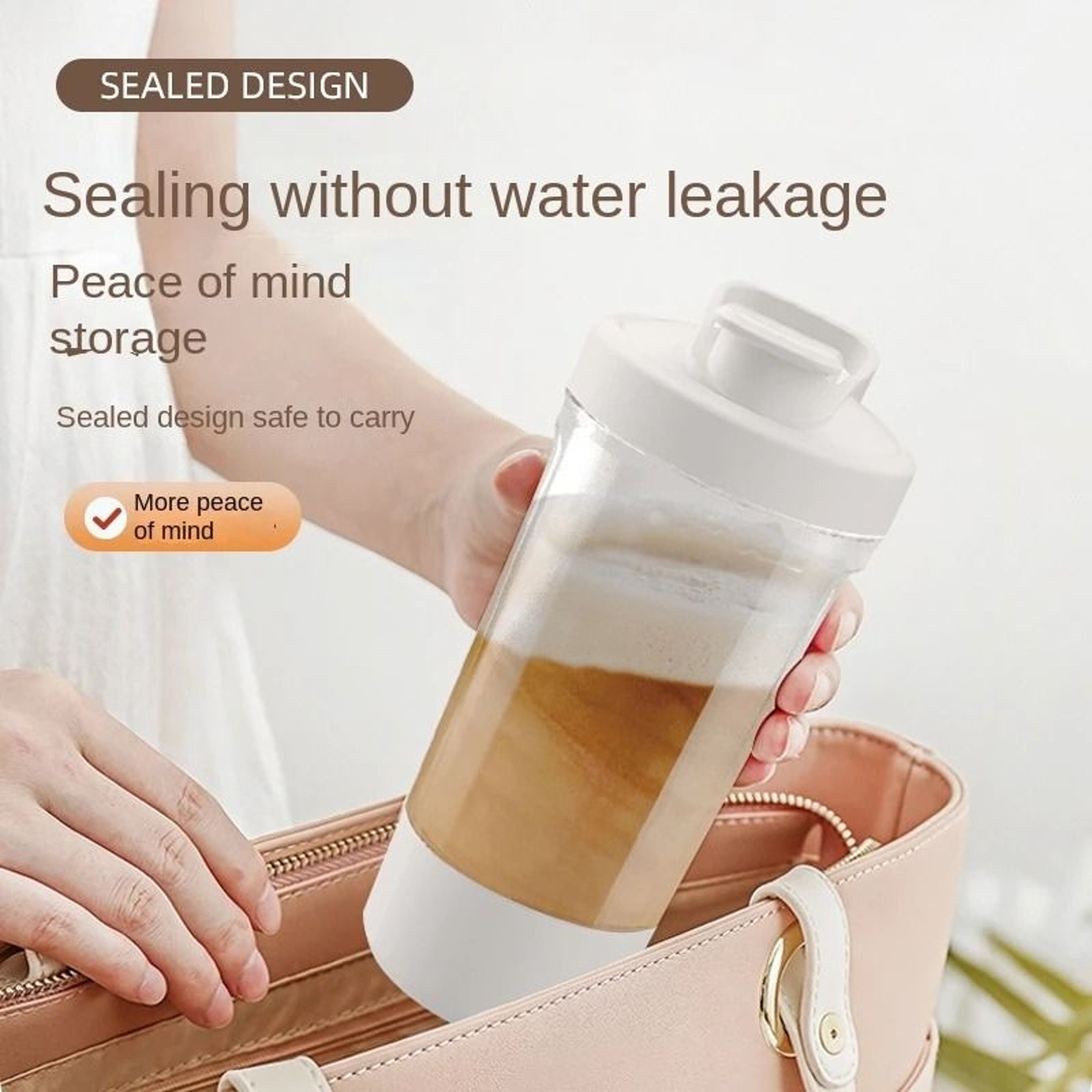 Portable Electric Blender USB Rechargeable Shaker Cup 5