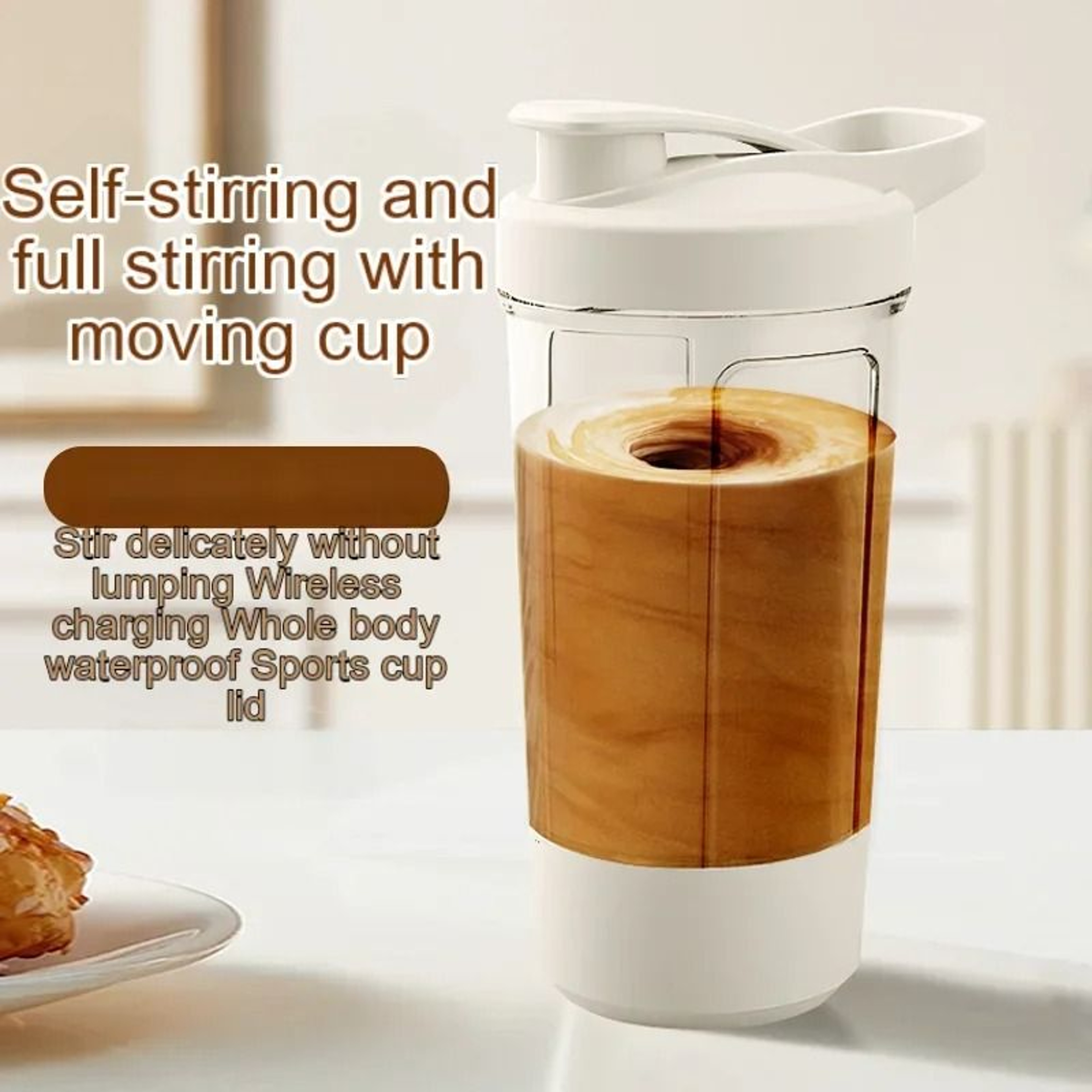 Portable Electric Blender USB Rechargeable Shaker Cup 9