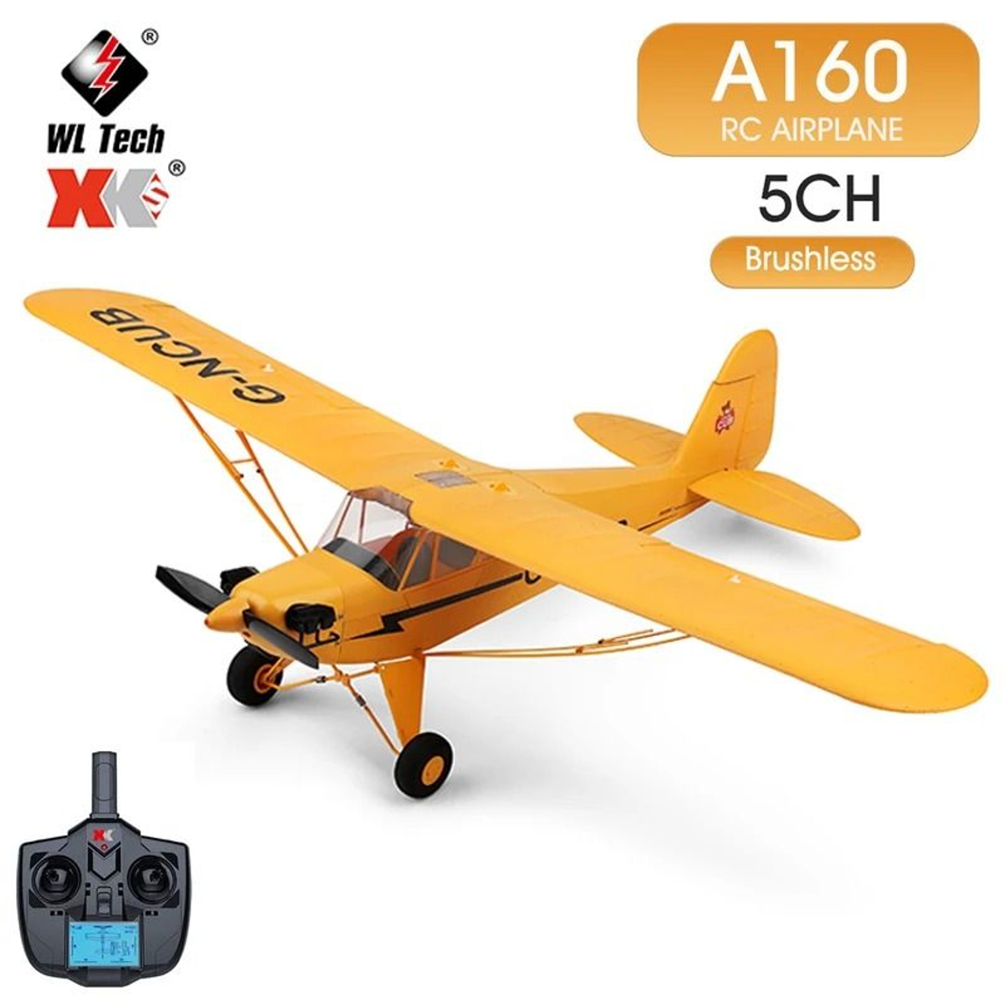 M7 Off Road 4CH Brushless RC Airplane Fixed Wing EPP Foam Remote Control Aircraft 8