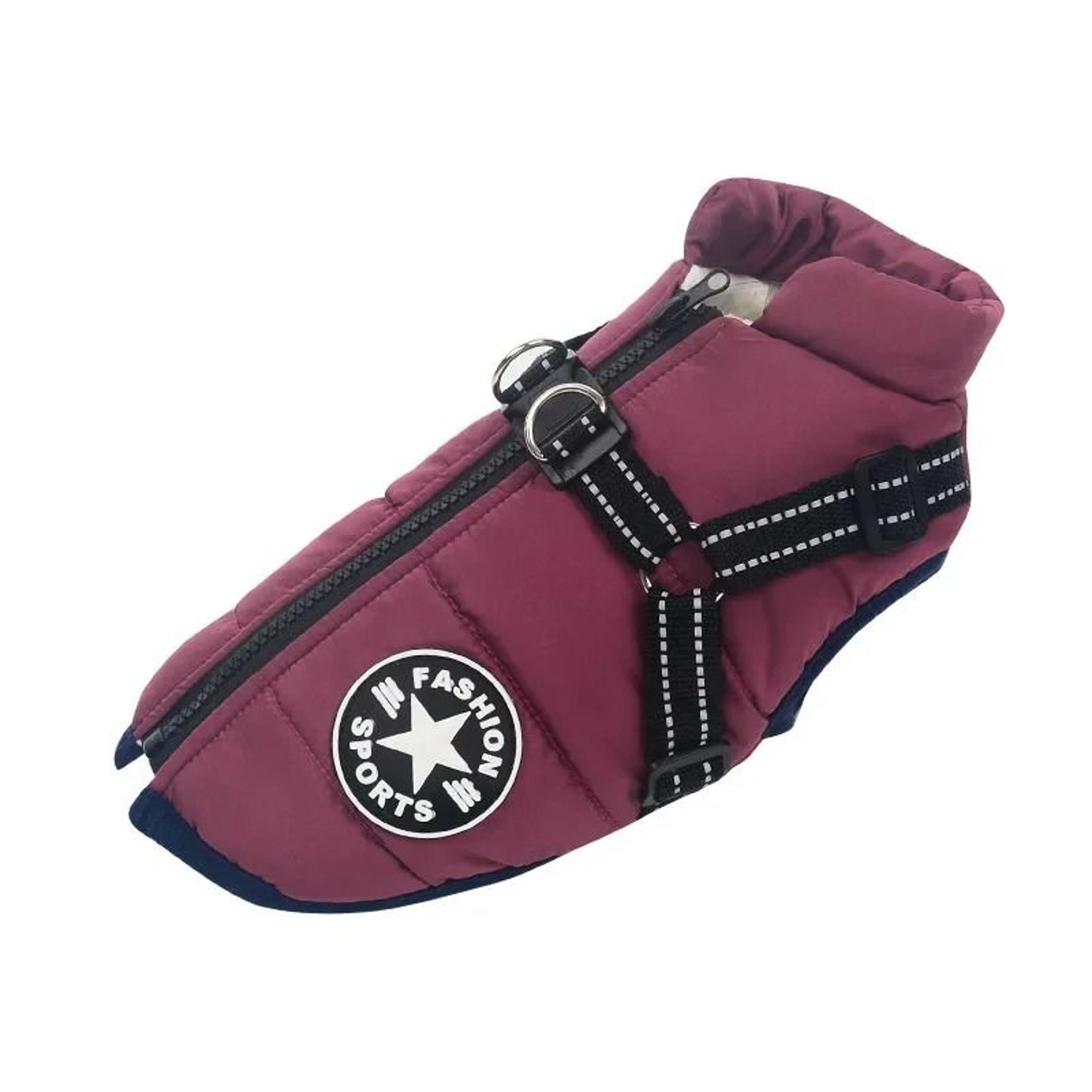 Waterproof Warm Dog Jacket With Built In Harness Winter Coat For Small And Large Dogs 7
