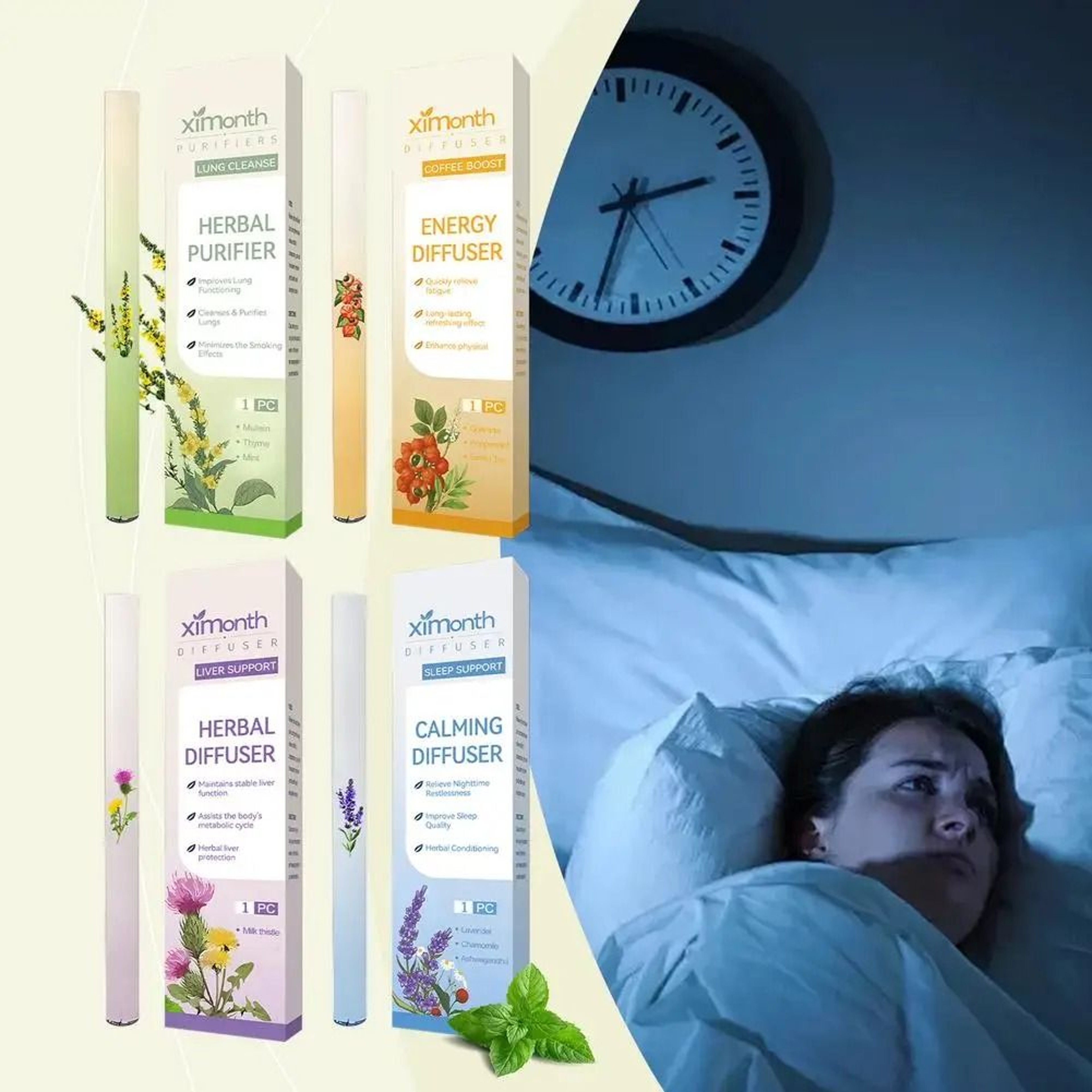 Herbal Nasal Diffuser Pen For Relaxation And Better Sleep 3