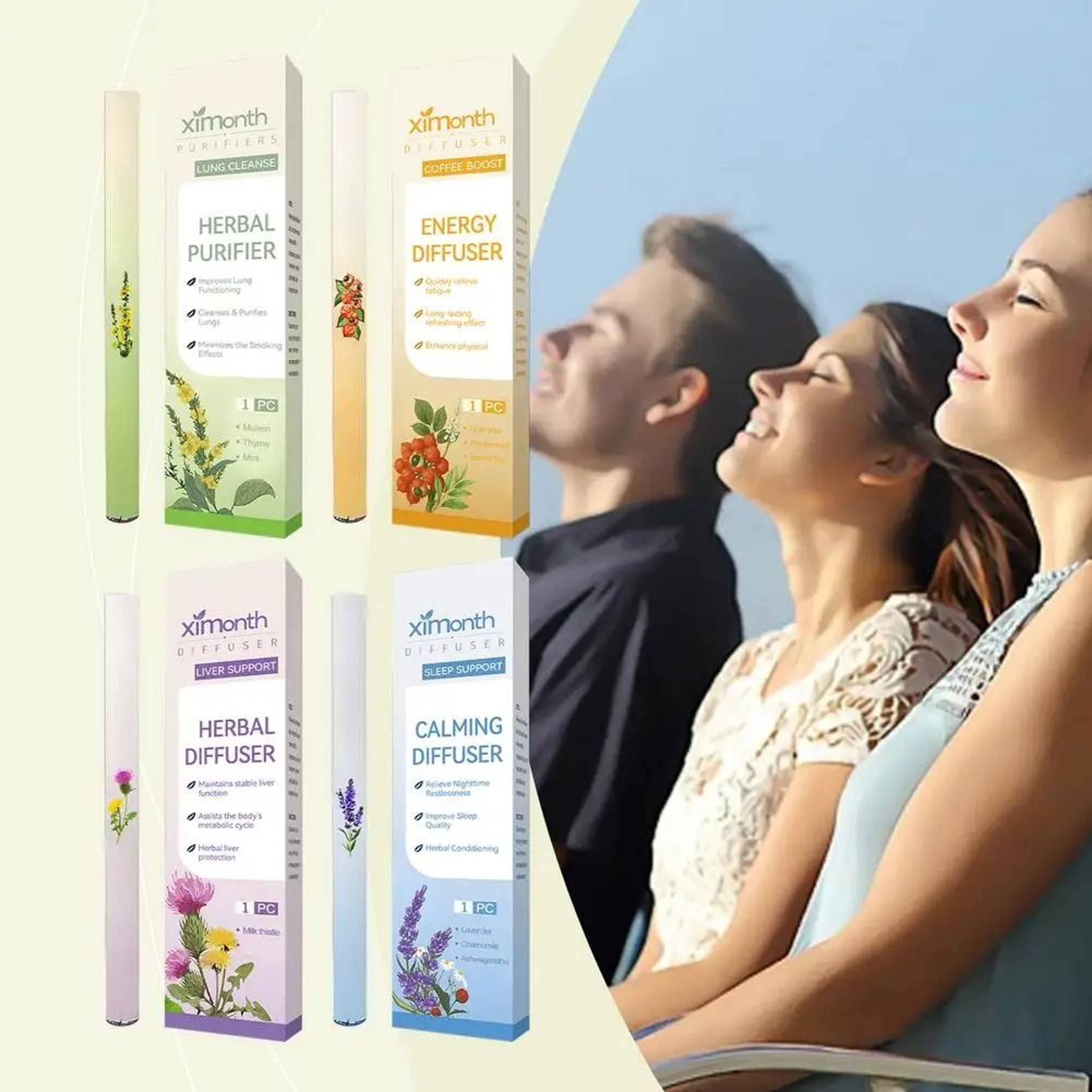 Herbal Nasal Diffuser Pen For Relaxation And Better Sleep 5