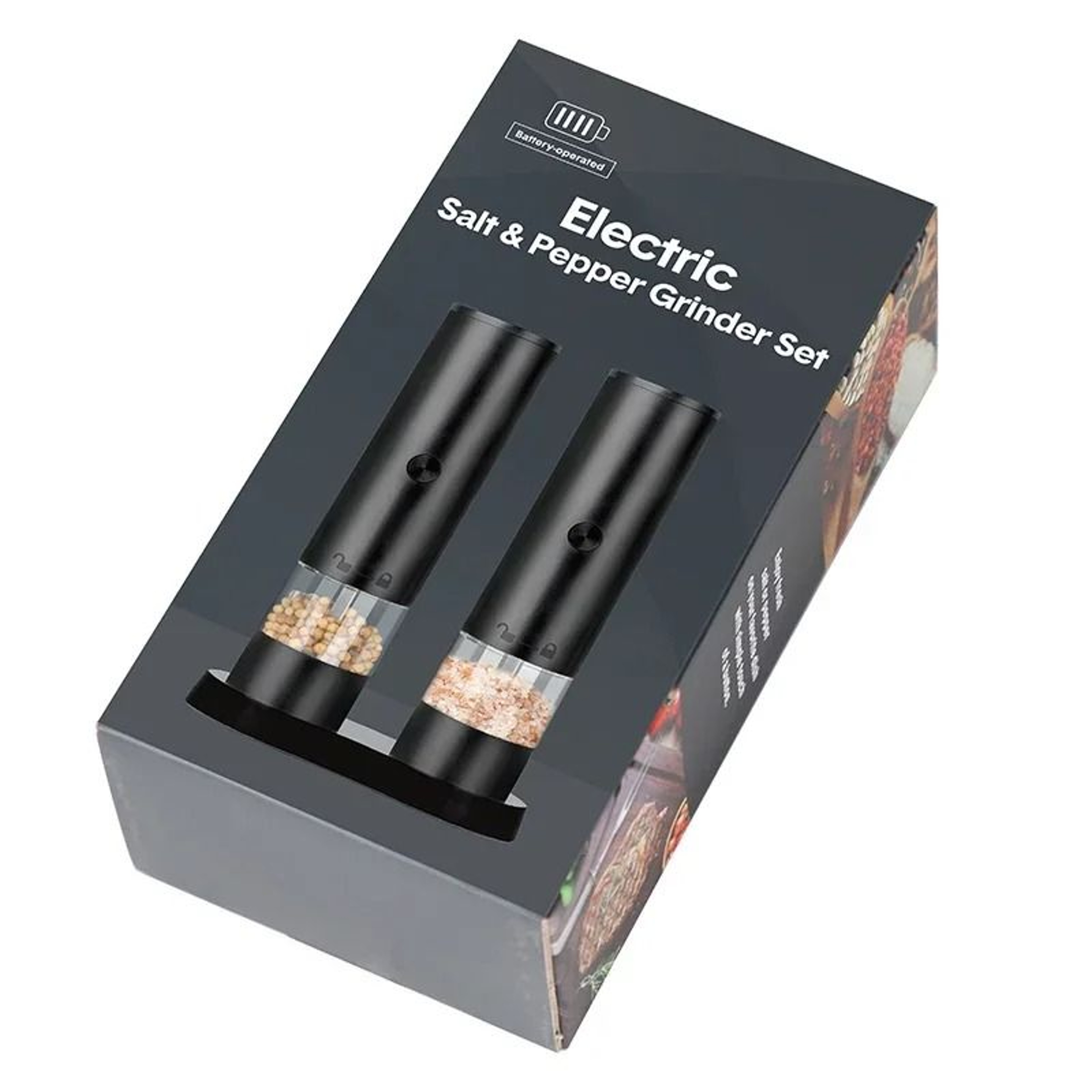 Electric Salt And Pepper Grinder USB Rechargeable Adjustable Coarseness Automatic Spice Mill 3