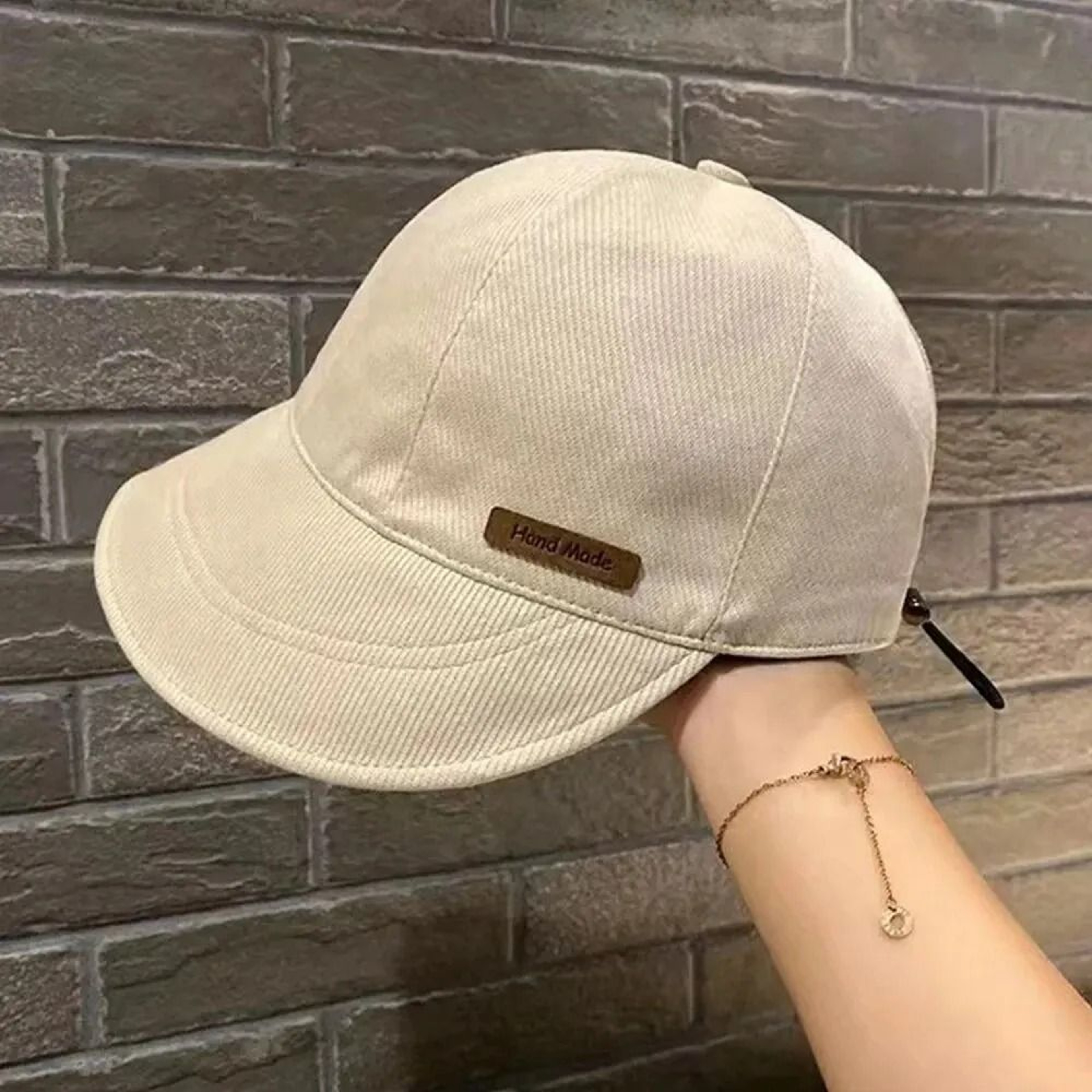 Foldable Cotton Sunhat Women Wide Brim UV Protection Summer Beach Hat 2