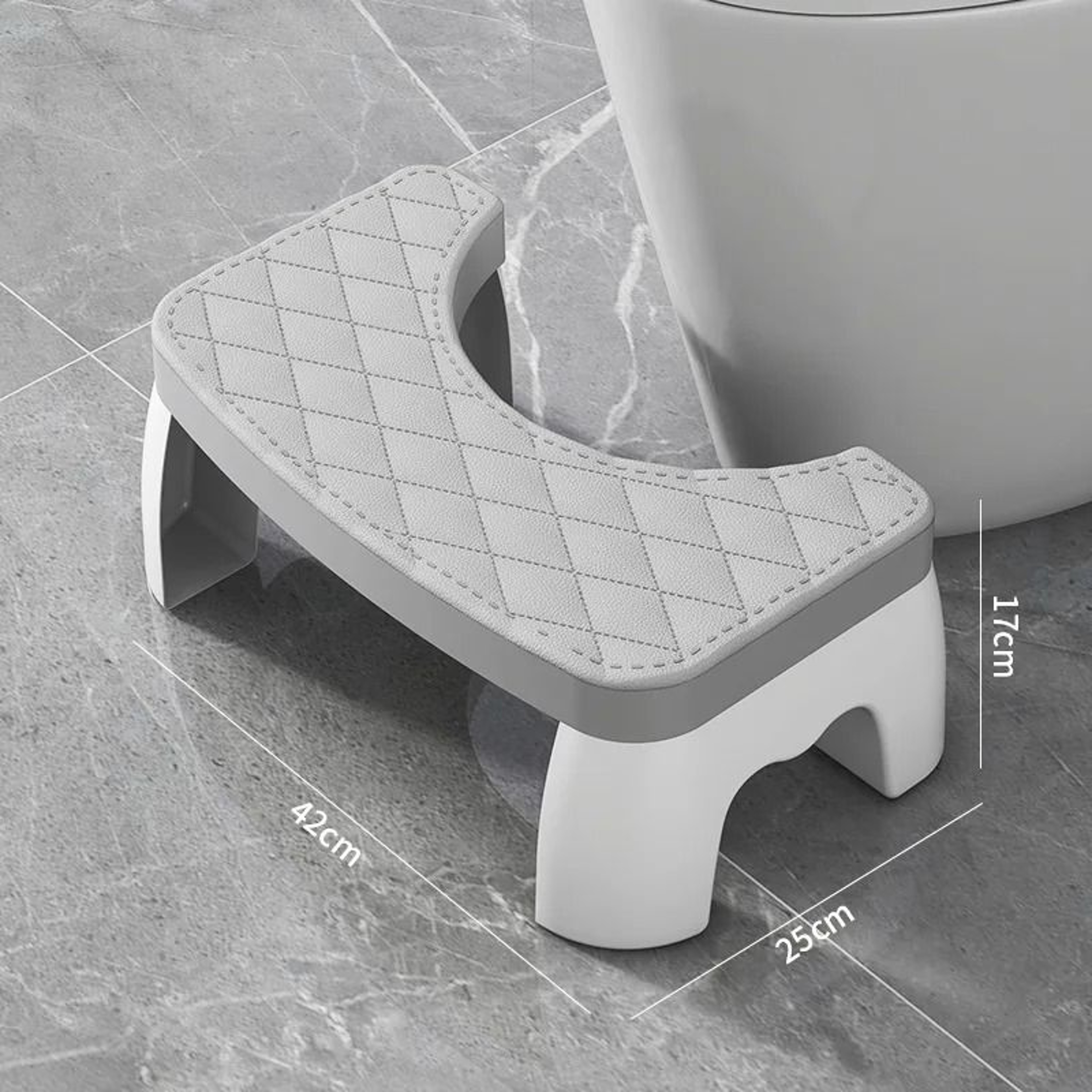 AntiSlip Bathroom Toilet Stool Plastic Squat Stool Footrest For Adults Elderly Kids And Pregnant Wo 6