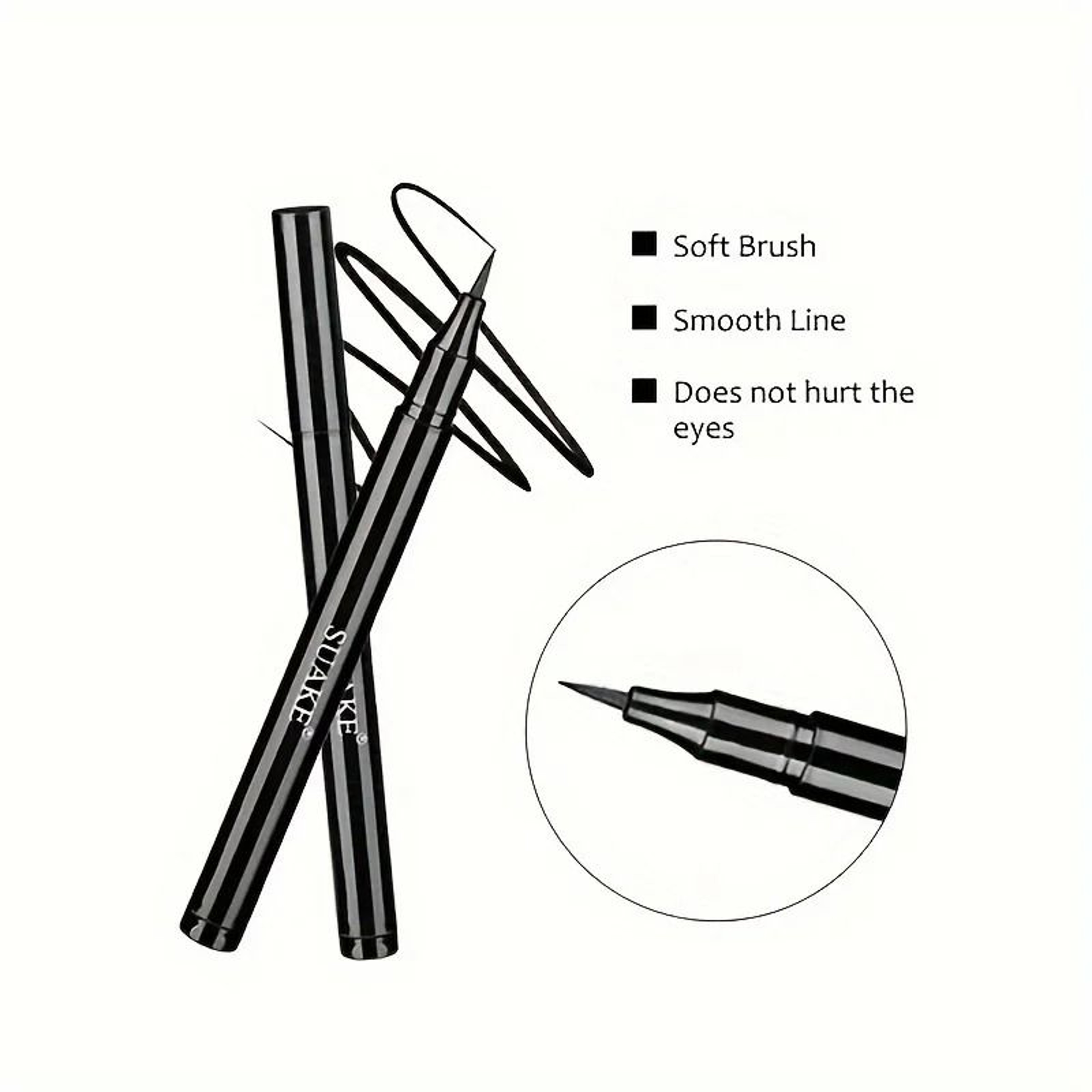 Waterproof Quick Dry Matte Eyeliner Pen With Long Lasting Smudge Proof Formula 5