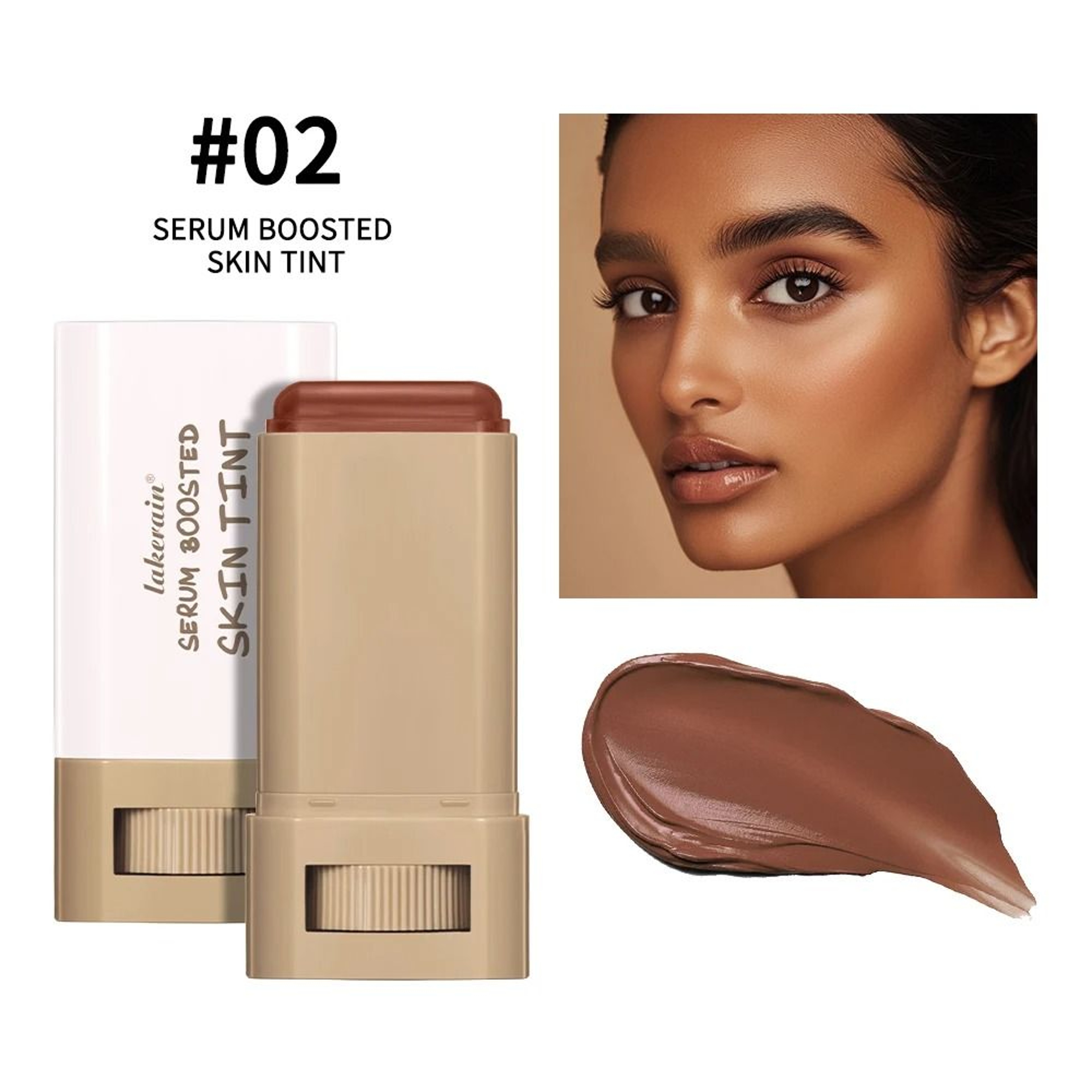 Serum Boosted Foundation Stick With Moisturizing Balm And Silky Texture 7