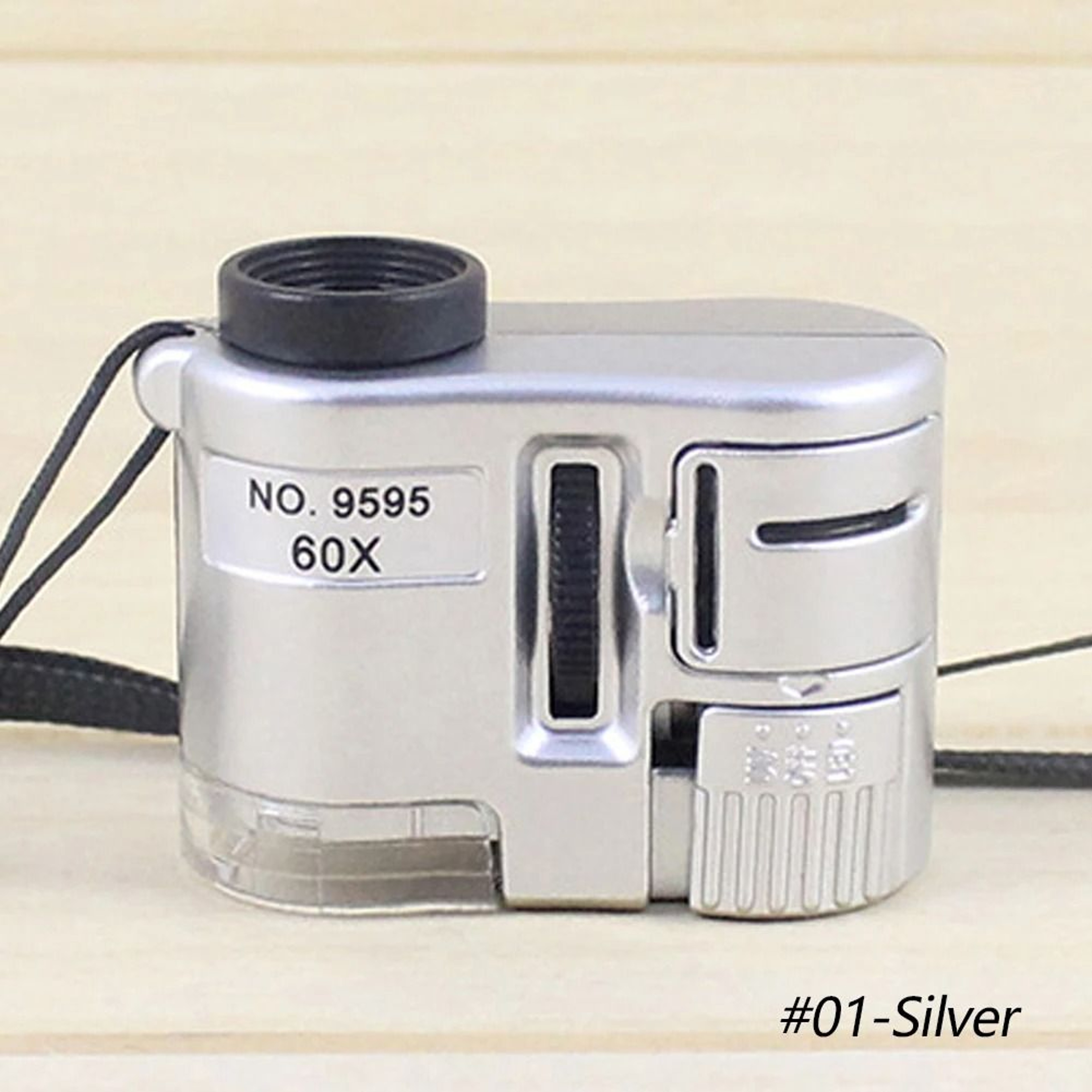 Portable 60X Handheld Magnifying Glass With LED And UV Light 7