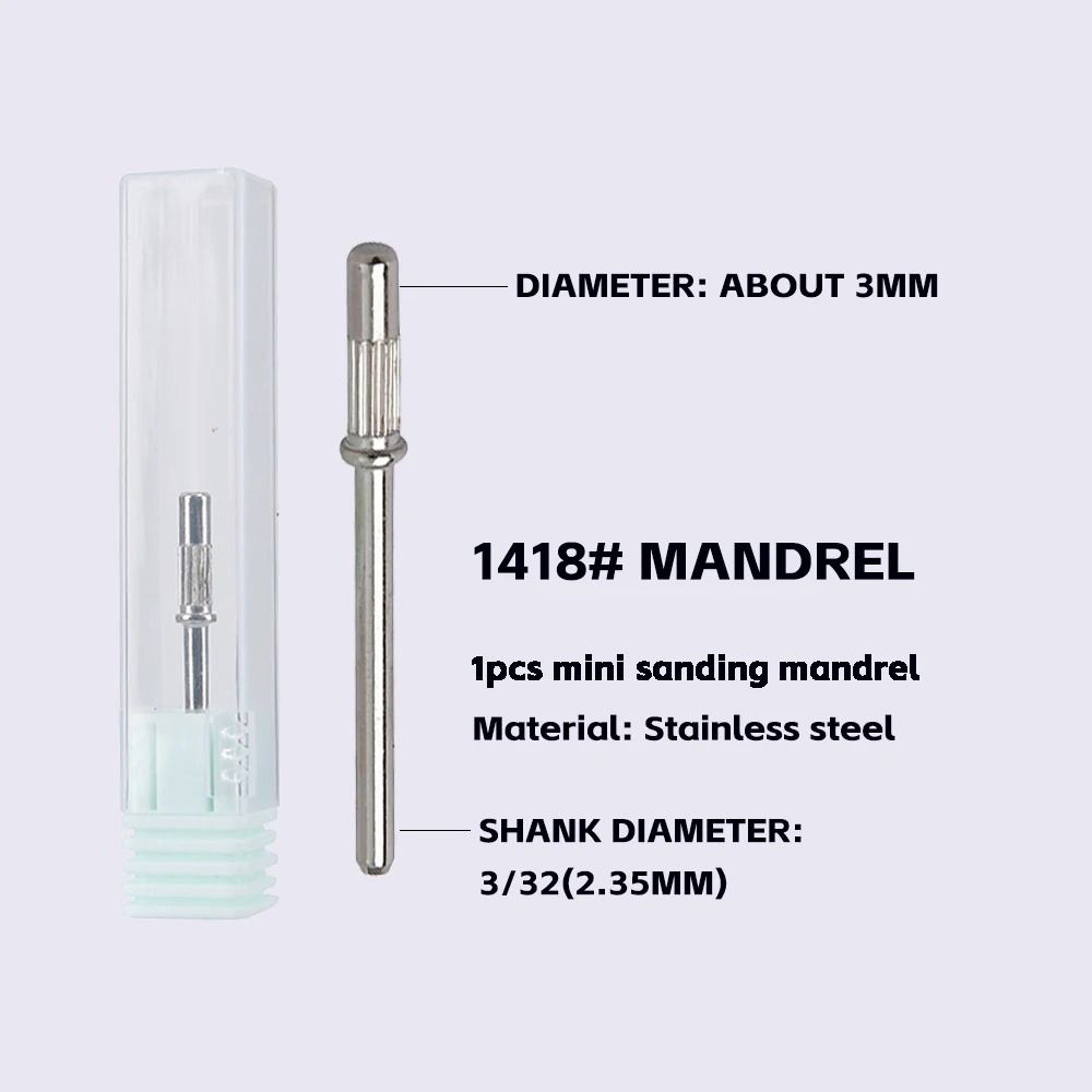 3mm Nail Sanding Bands Set 80120180240 Grit For Electric Nail Drill And Manicure Polishing 7