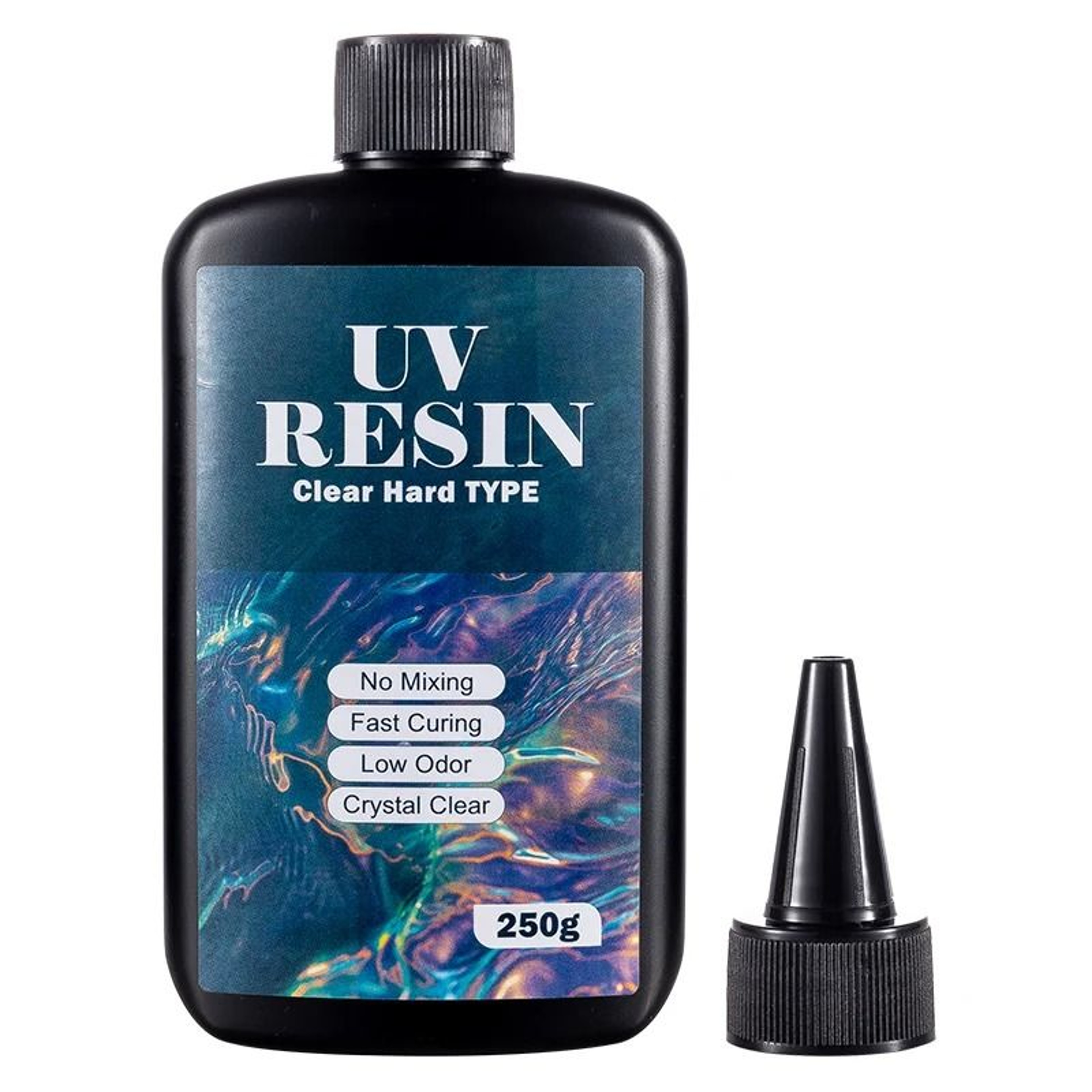 Clear UV Resin Hard Type FastCuring Epoxy Glue For Jewelry Casting And DIY Crafts 7