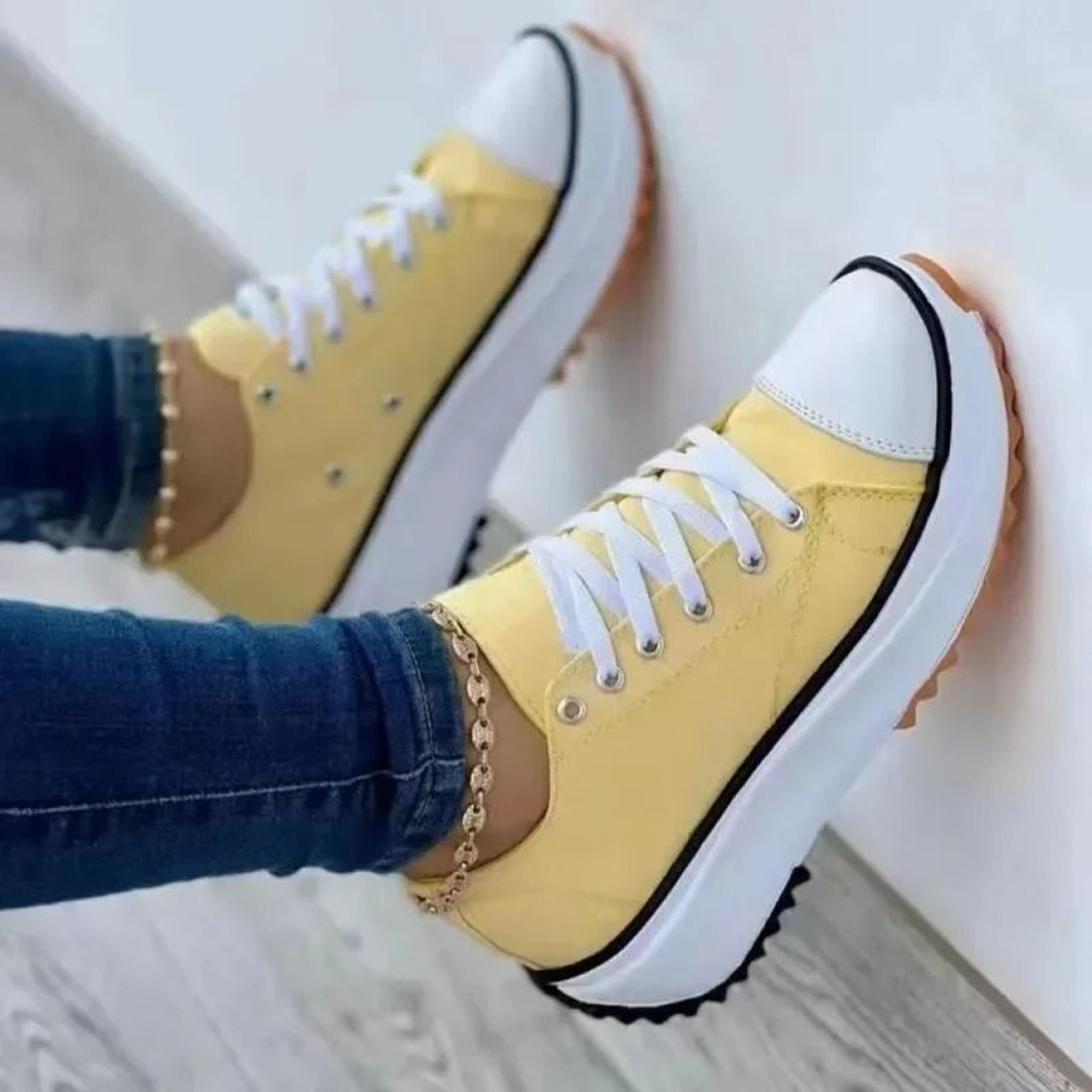 Womens Casual Canvas Shoes  Lightweight Breathable And Comfortable Everyday Flats 3