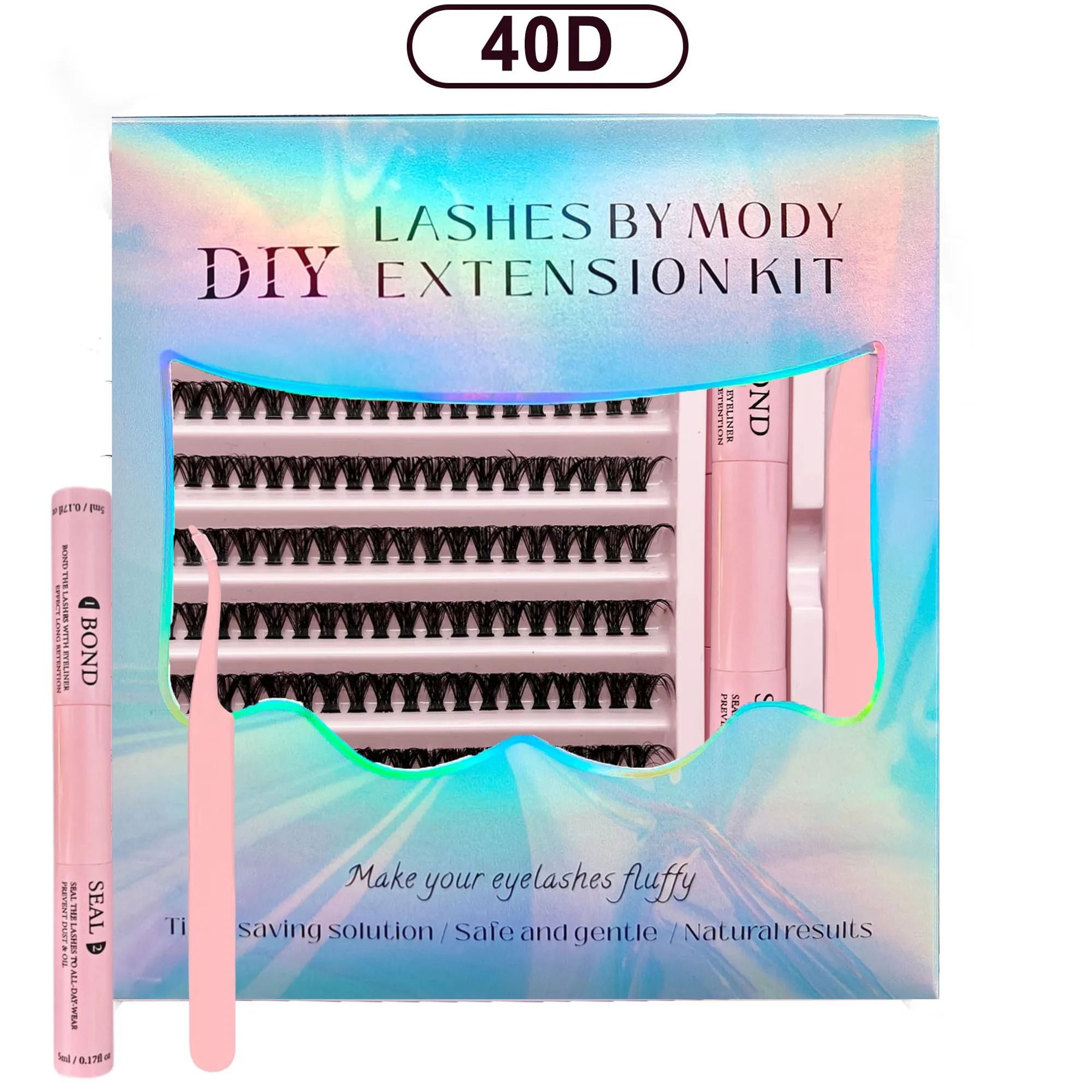 Lash Bond And Seal Kit With Glue Remover And Tweezers 12