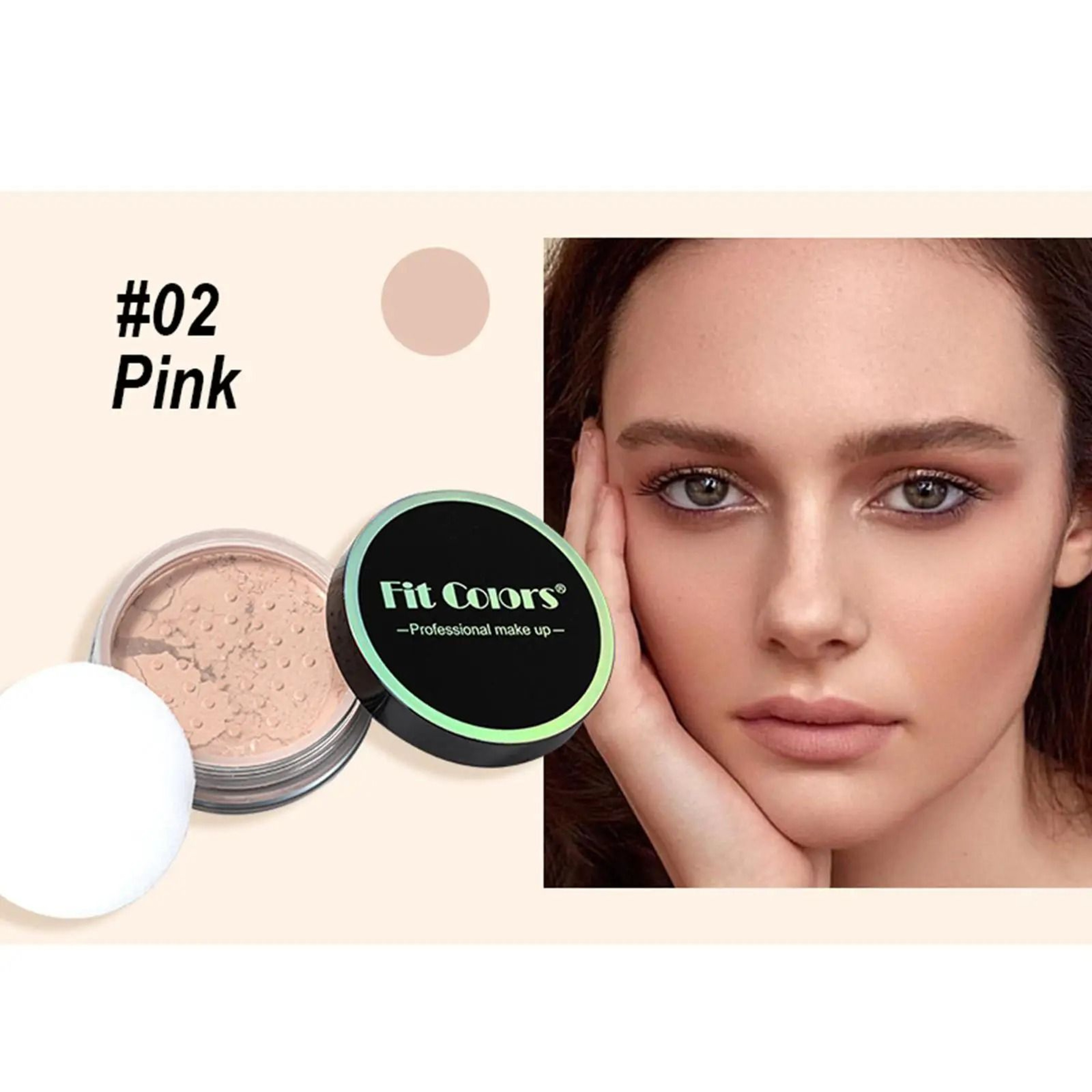Korean Brightening Loose Powder Mineral Concealer Foundation Compact 11