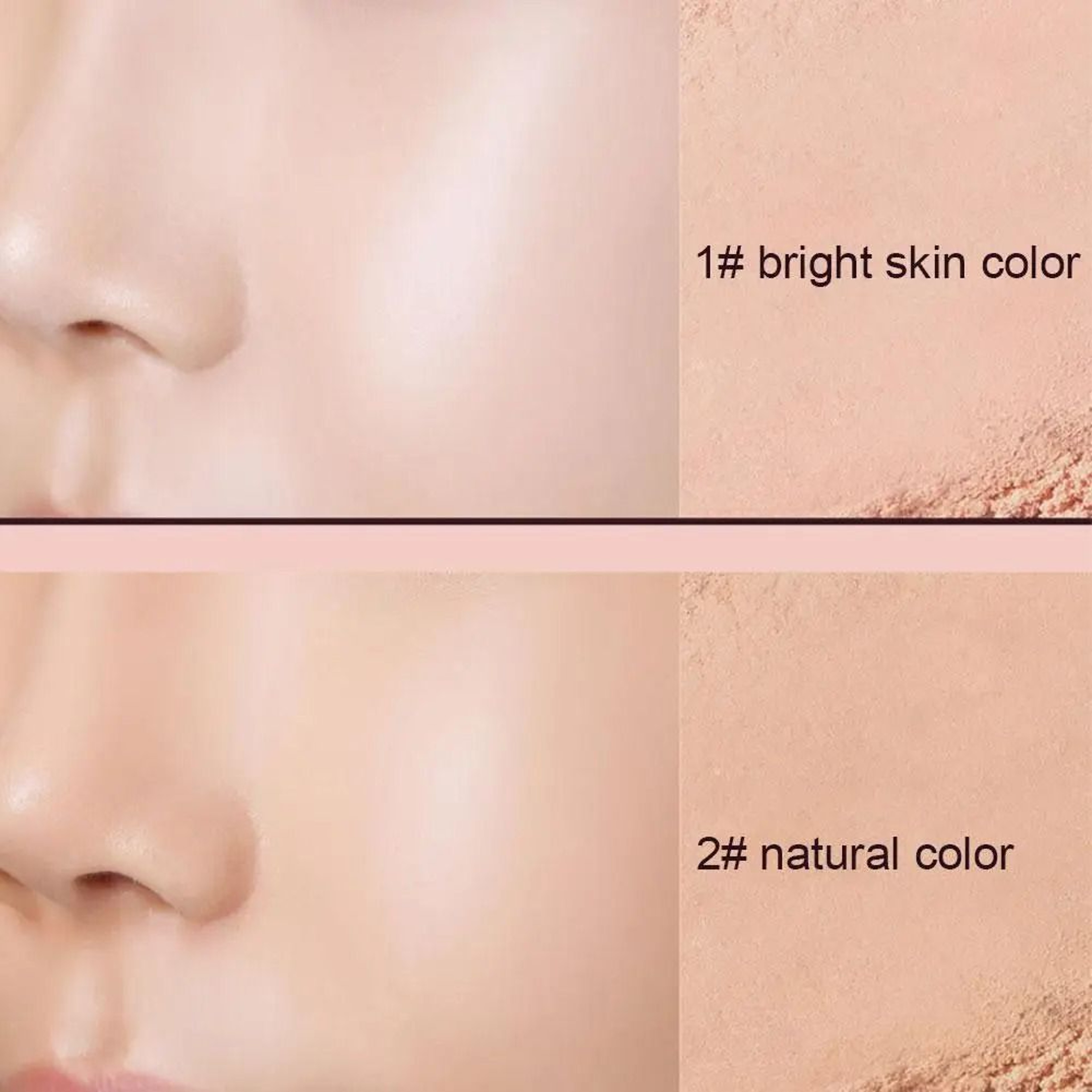 Korean Brightening Loose Powder Mineral Concealer Foundation Compact 5