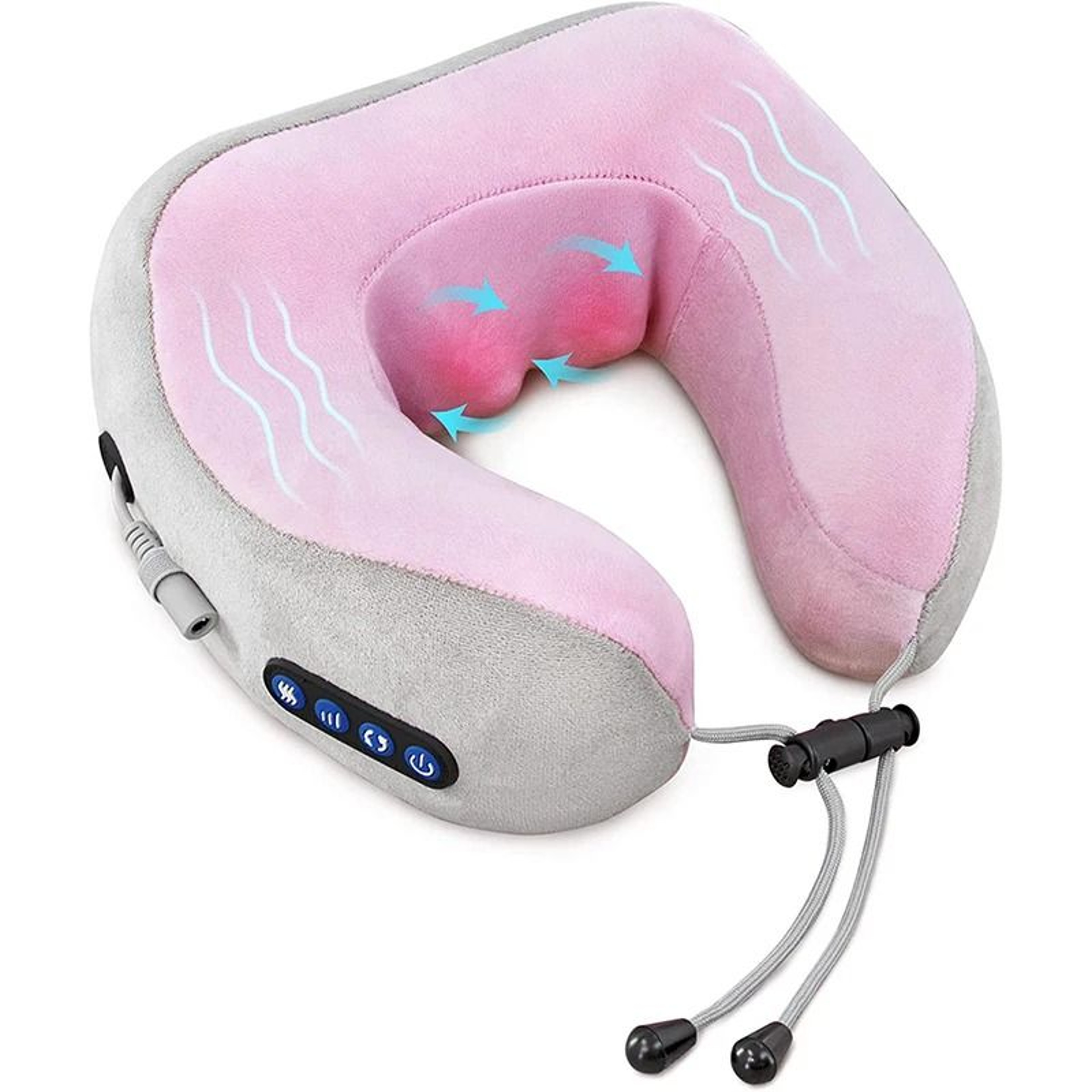 Electric Neck Massager With Heat And Vibration 8