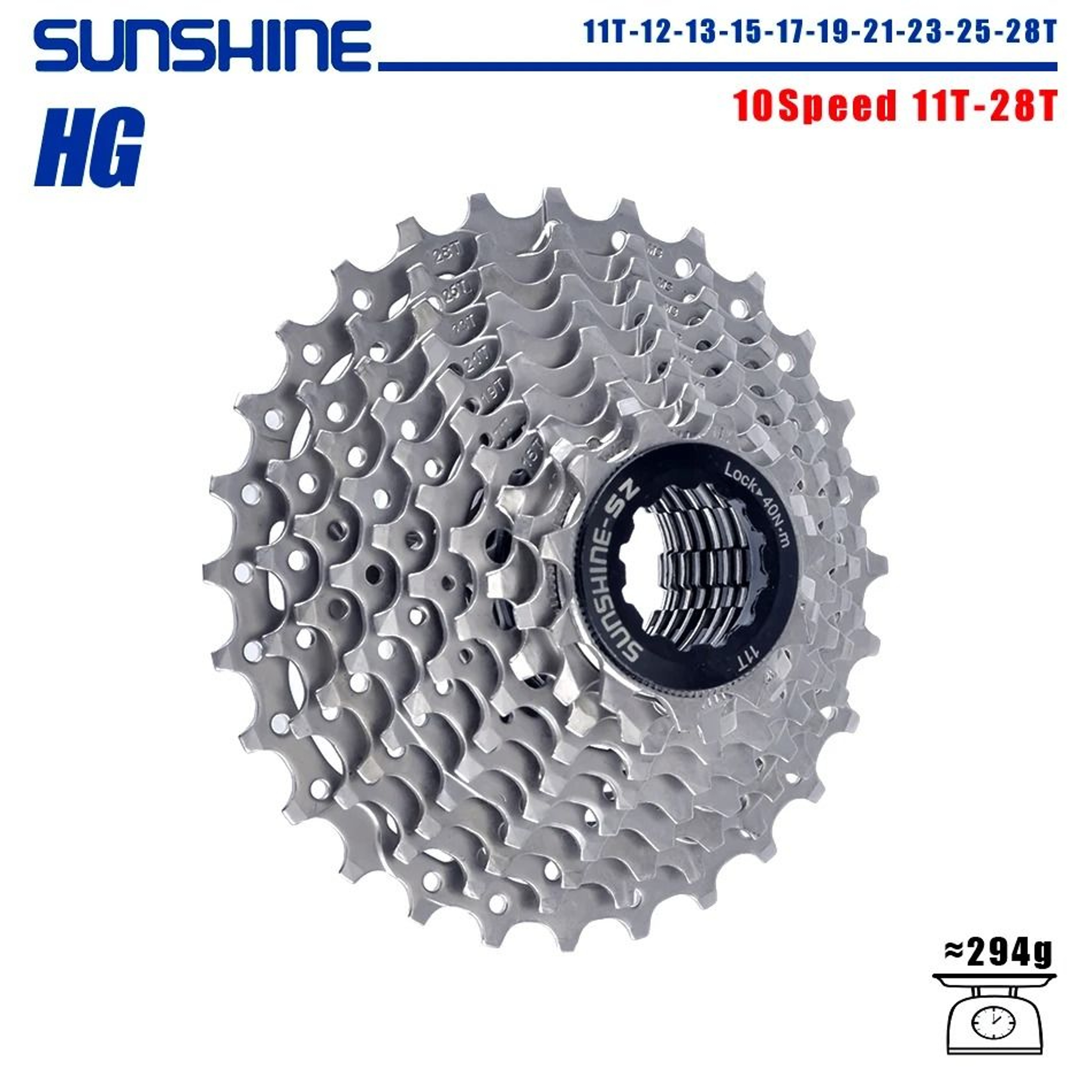 Road Bike Cassette Gear Set Compatible With 8 To 12 Speed Systems 19