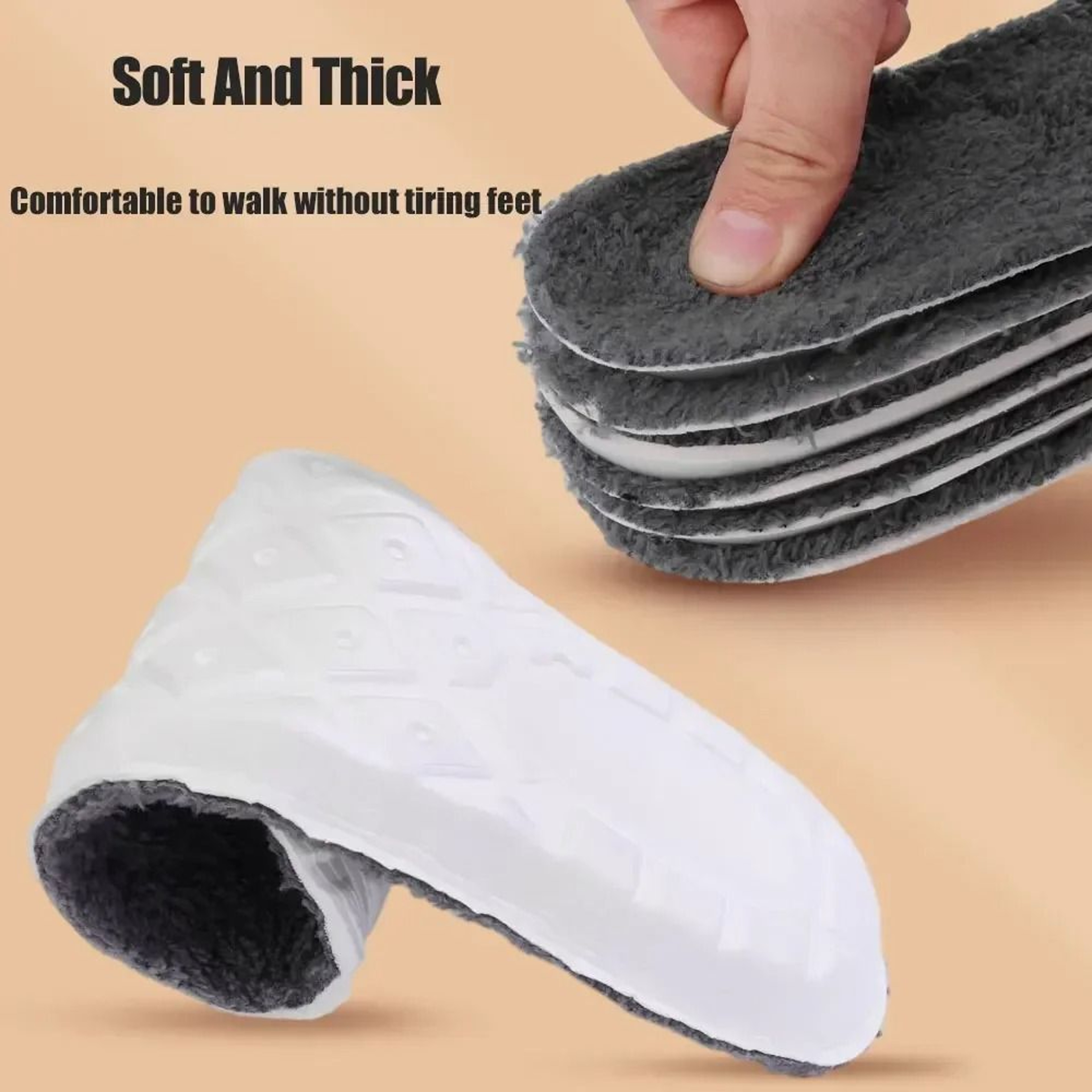 Self Heated Thermal Insoles For Winter Warmth 6