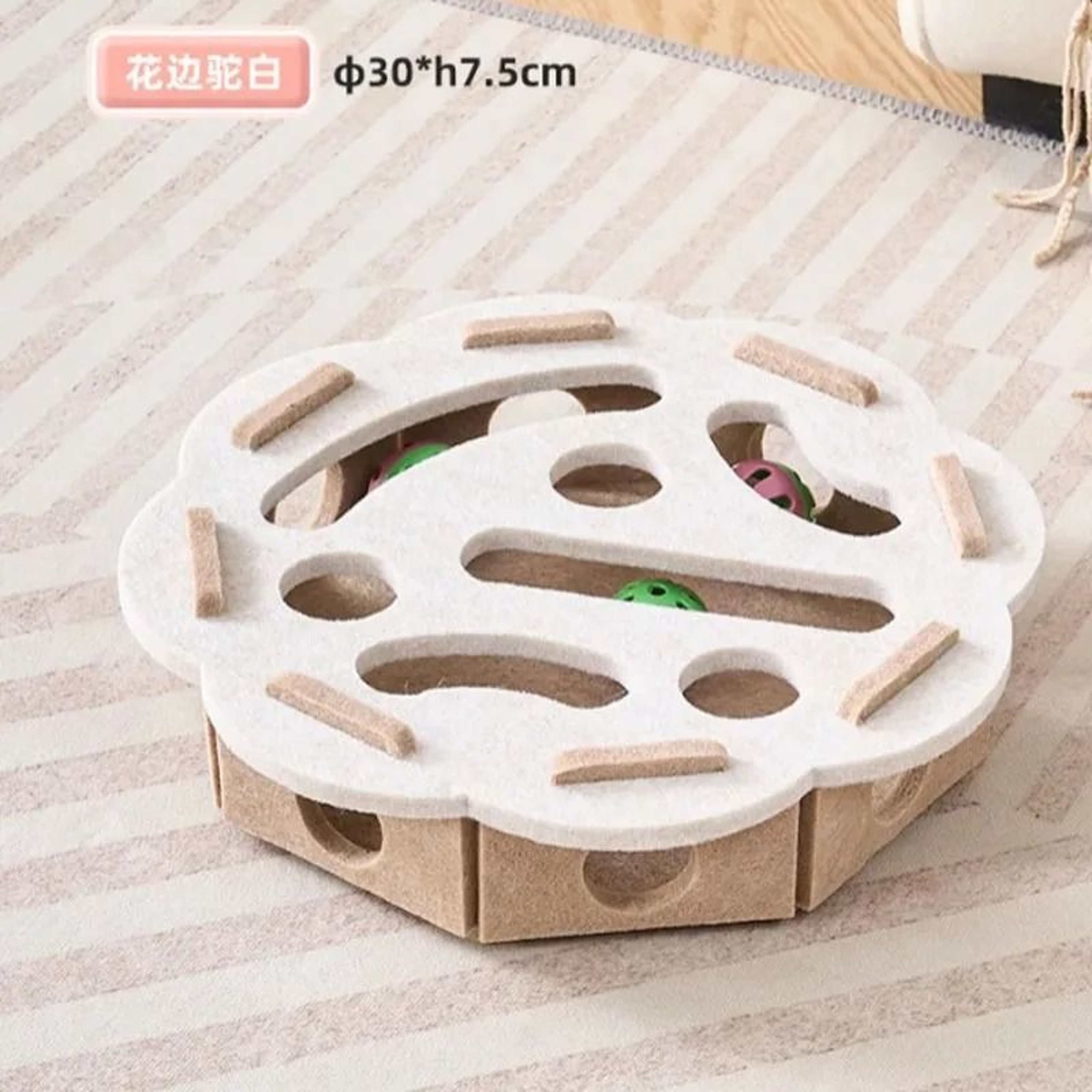 Sisal Cat Scratching Post For Indoor Cats With Interactive Toy 7
