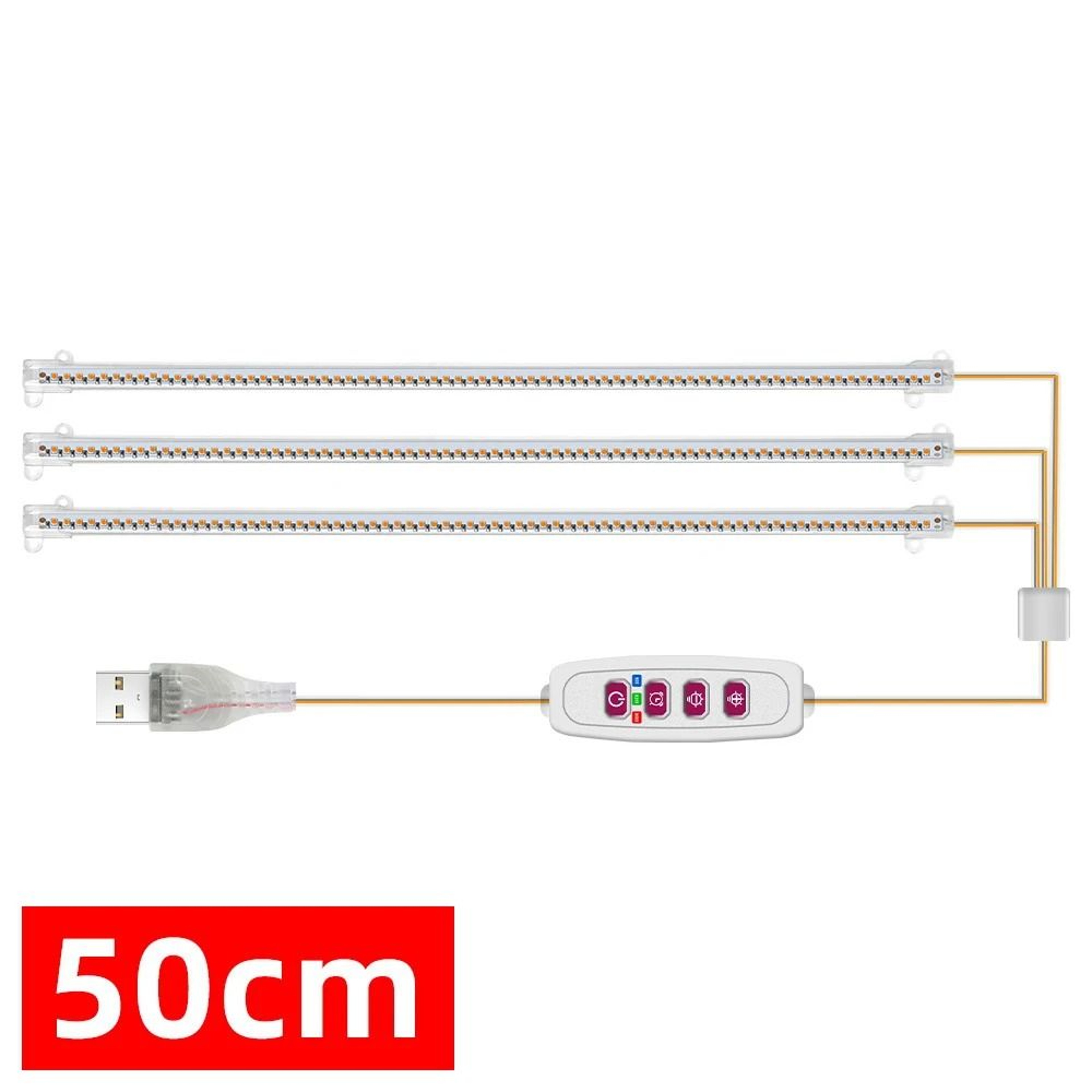 Full Spectrum LED Grow Light Strip For Indoor Plants 12
