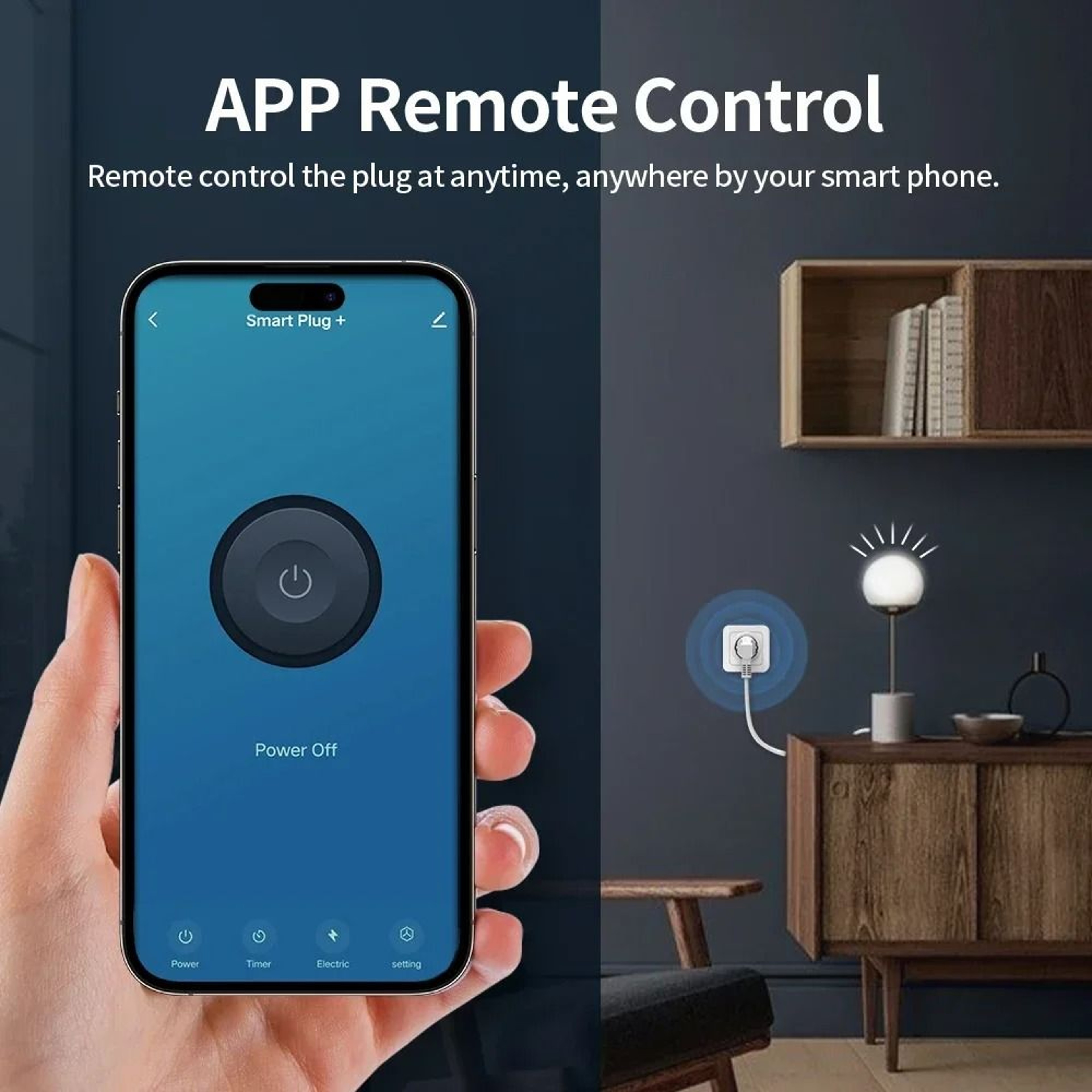 Smart WiFi Zigbee Plug With Power Monitoring 2