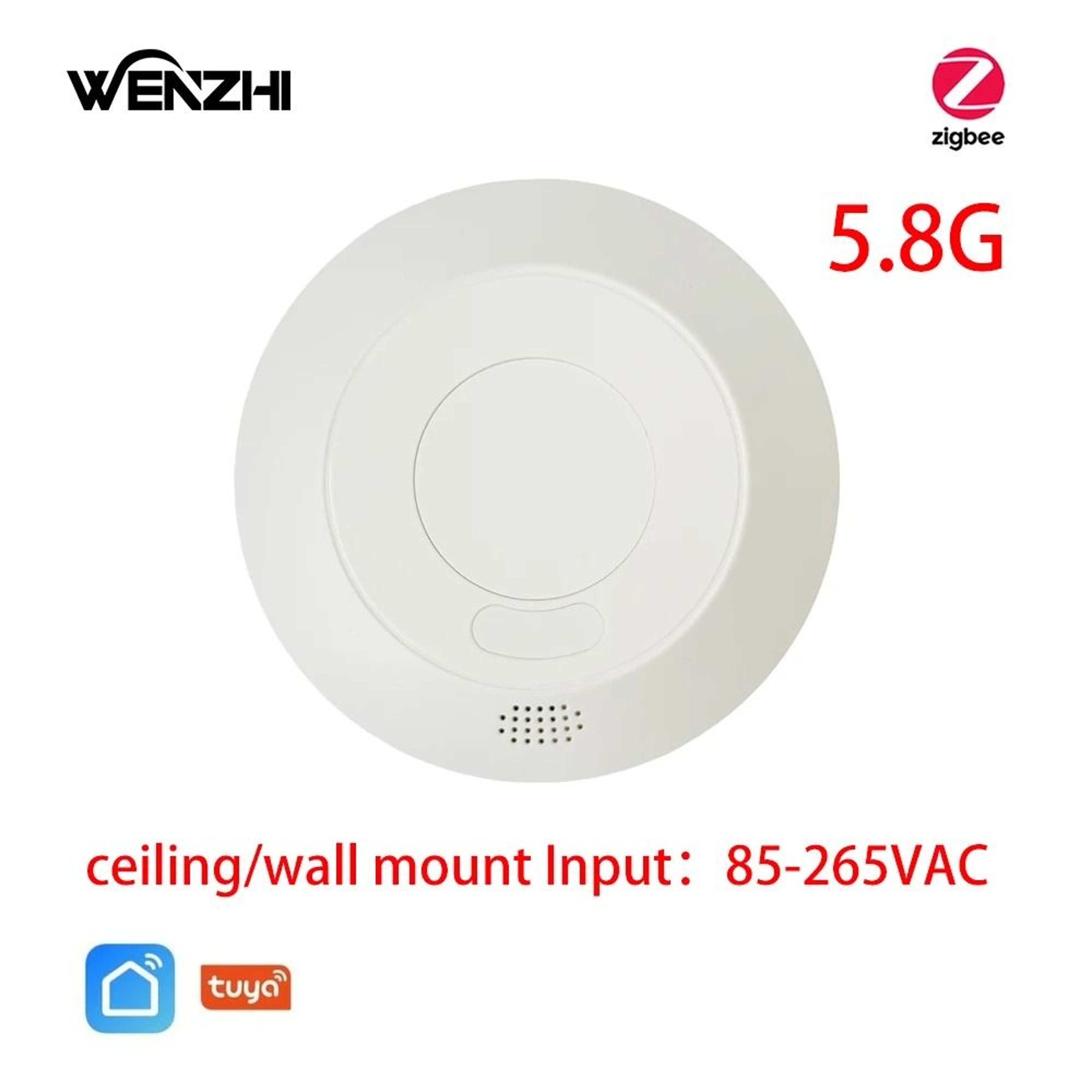 ZigBee WiFi MmWave Radar Motion Sensor With Human Presence Detection For Smart Home Automation 7
